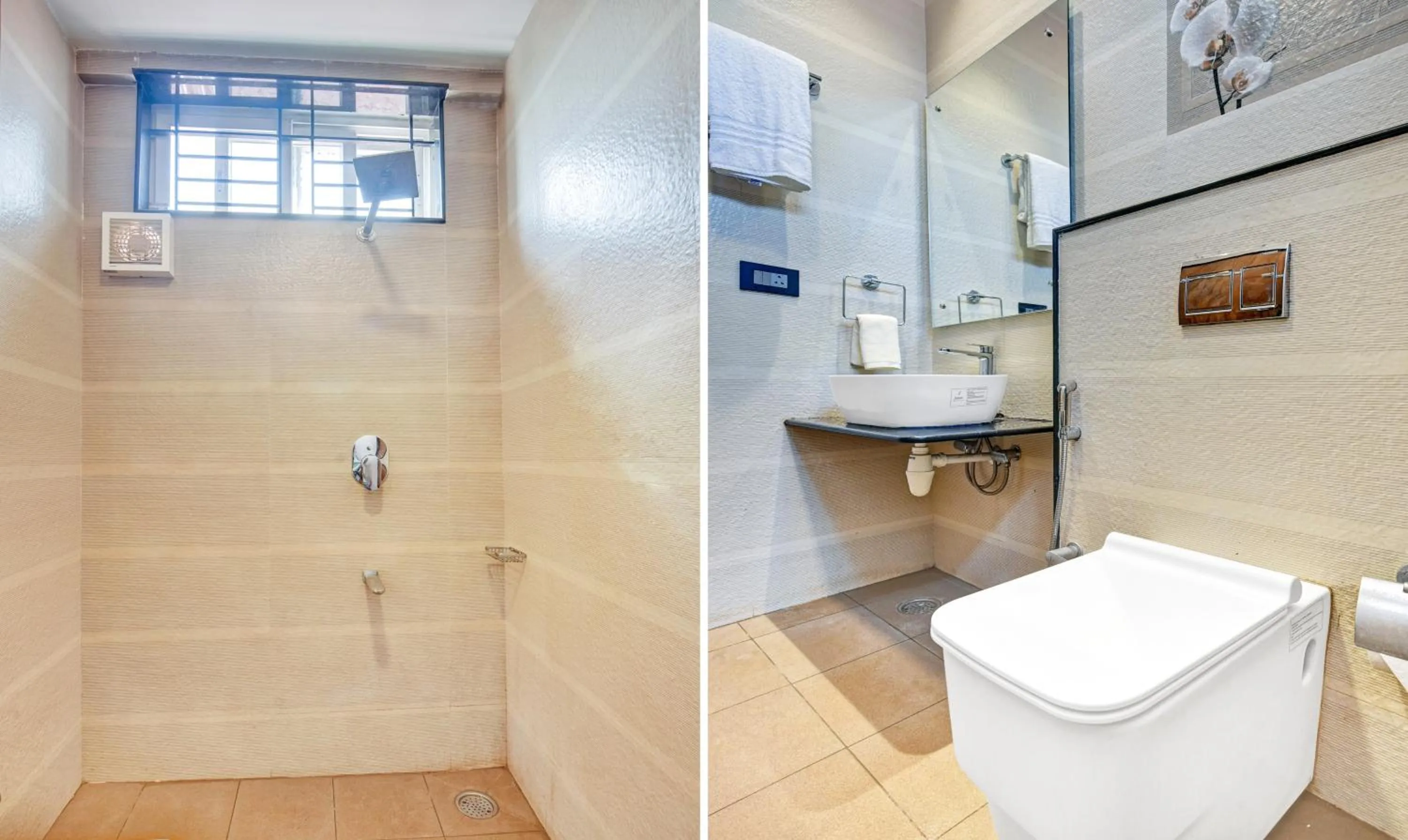 Bathroom in Itsy Hotels Shrey'S Inn Mallandur Road