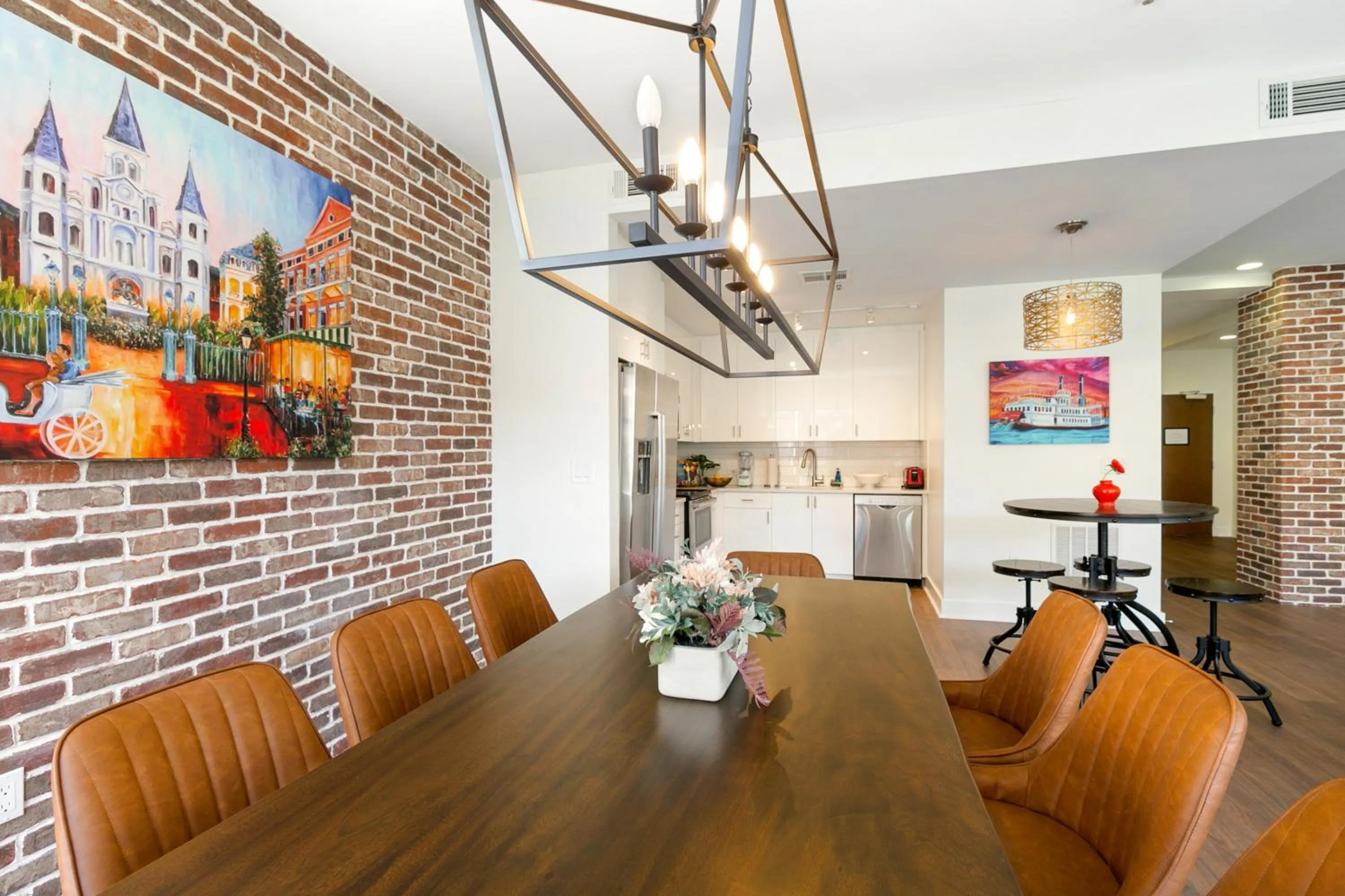 Dining area in Modern & Fully Furnished Apartments in the Heart of the City