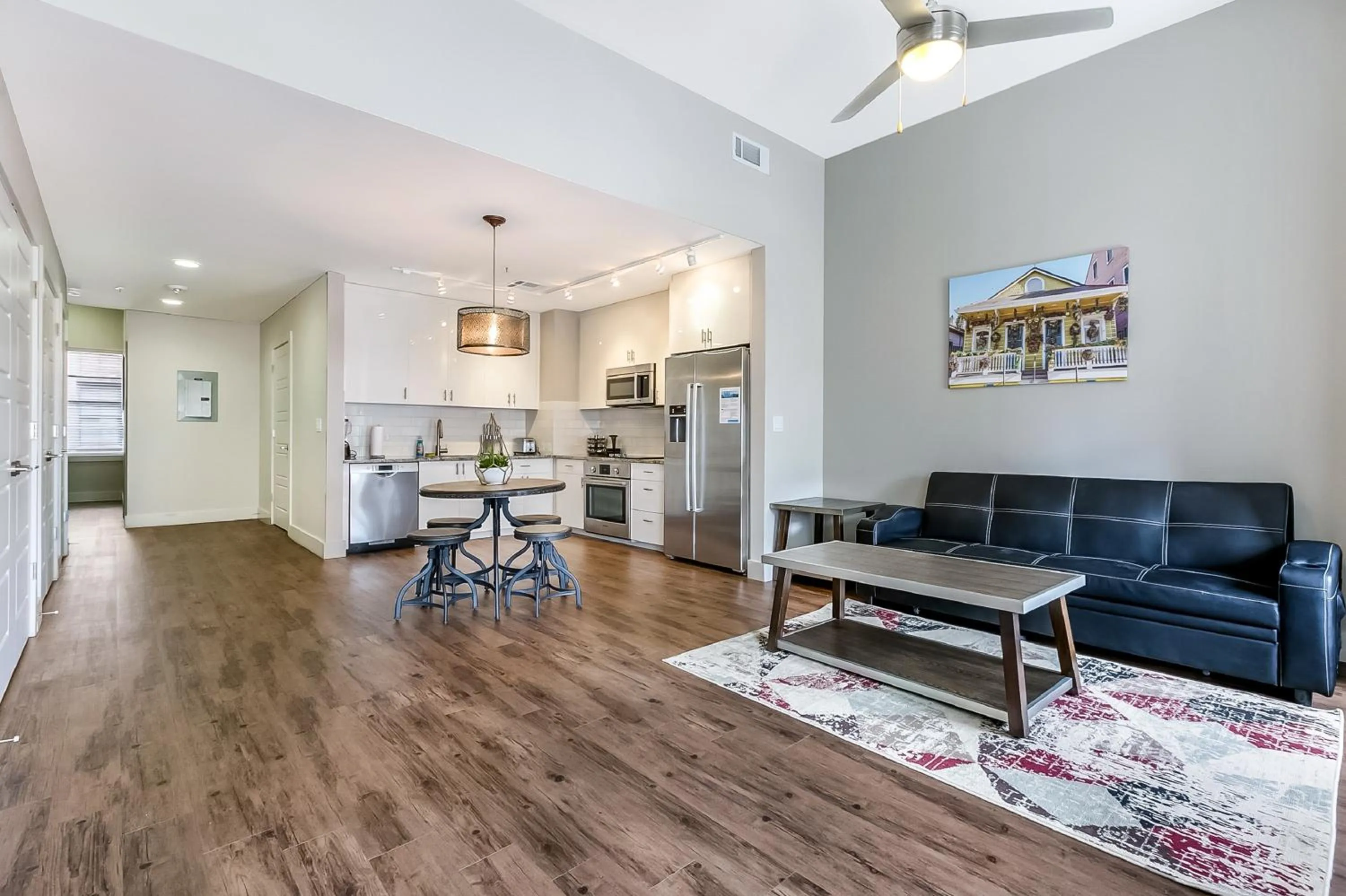 Living room in Modern & Fully Furnished Apartments in the Heart of the City