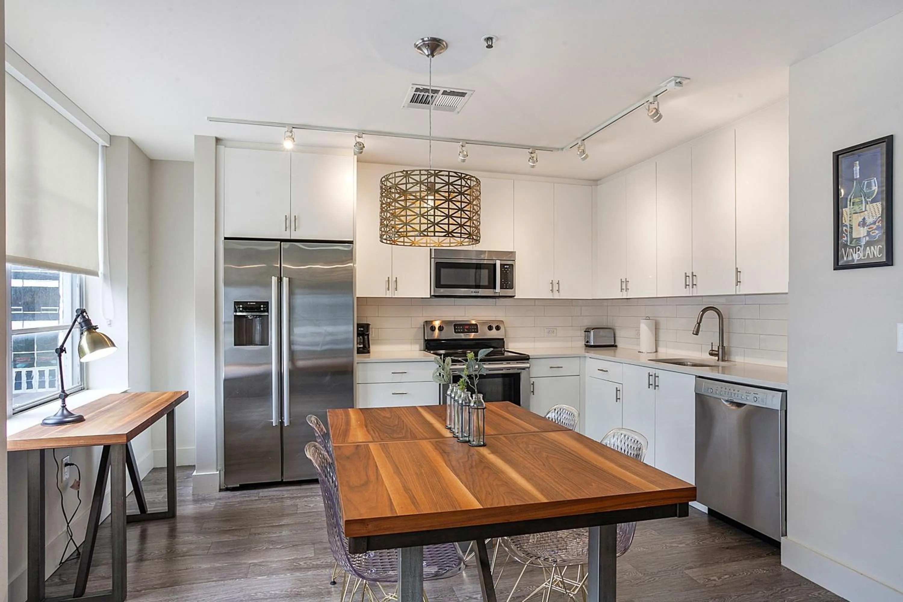 Dining area in Modern & Fully Furnished Apartments in the Heart of the City