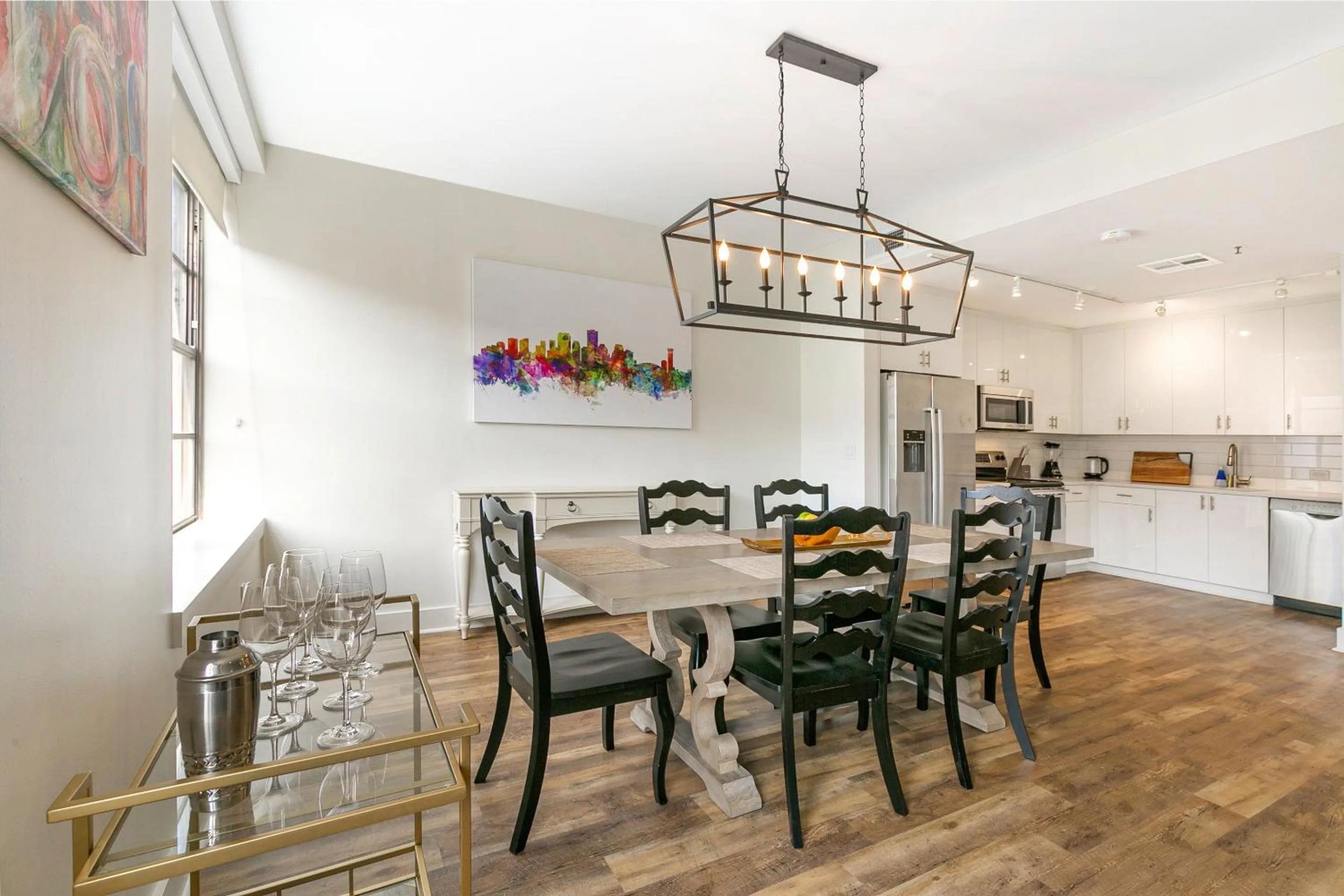 Dining area in Modern & Fully Furnished Apartments in the Heart of the City