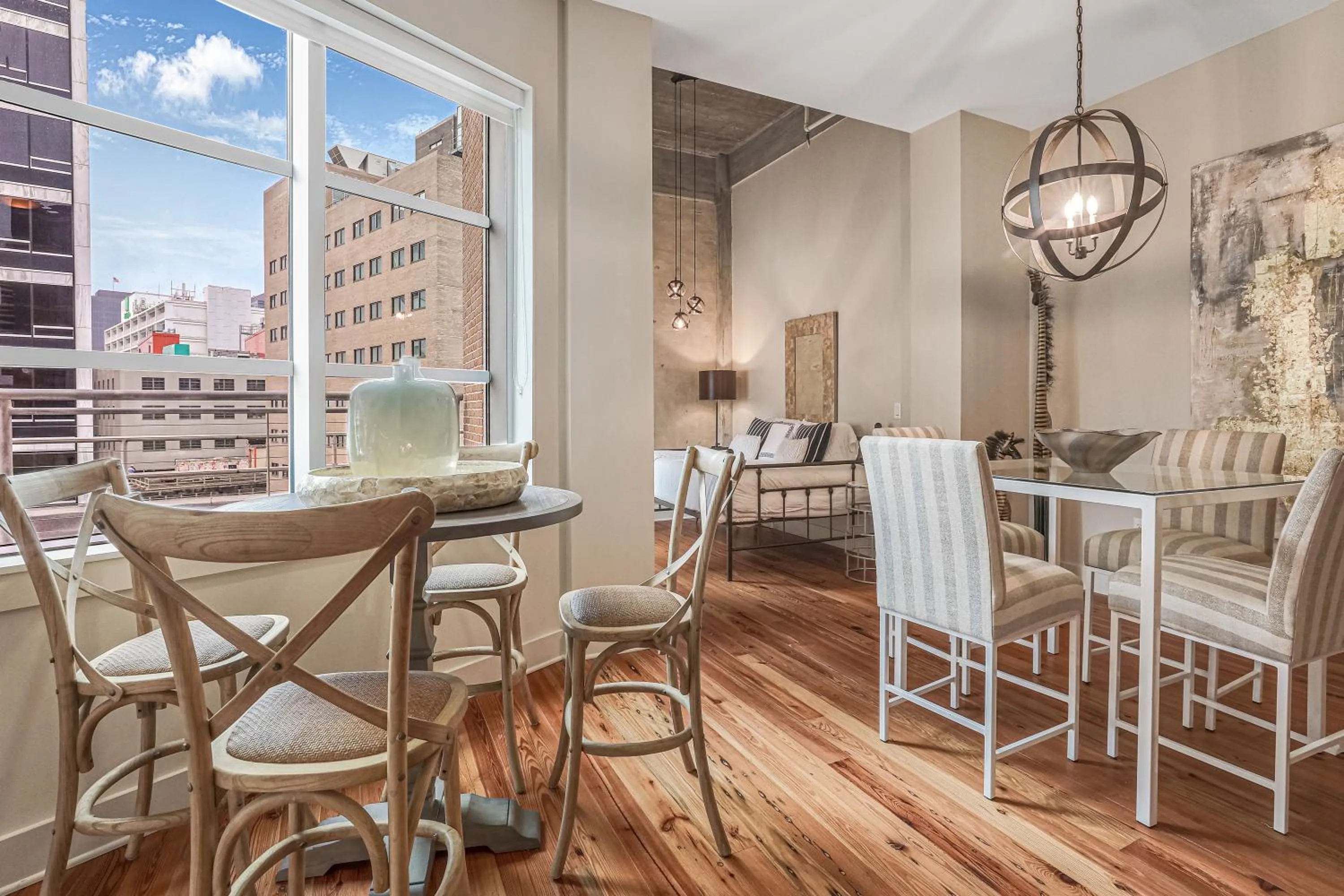 Dining area in Modern & Fully Furnished Apartments in the Heart of the City