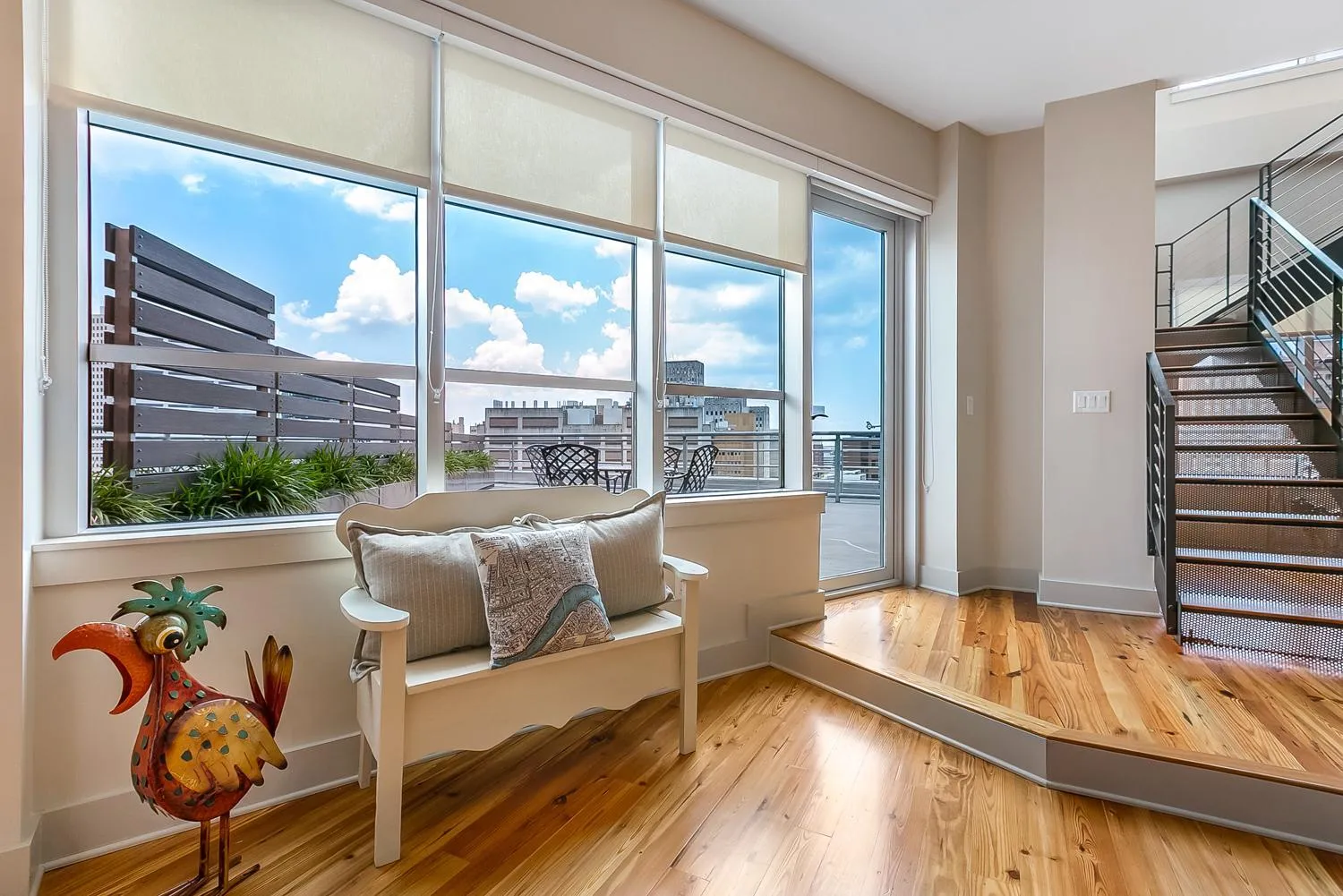 Living room in Modern & Fully Furnished Apartments in the Heart of the City