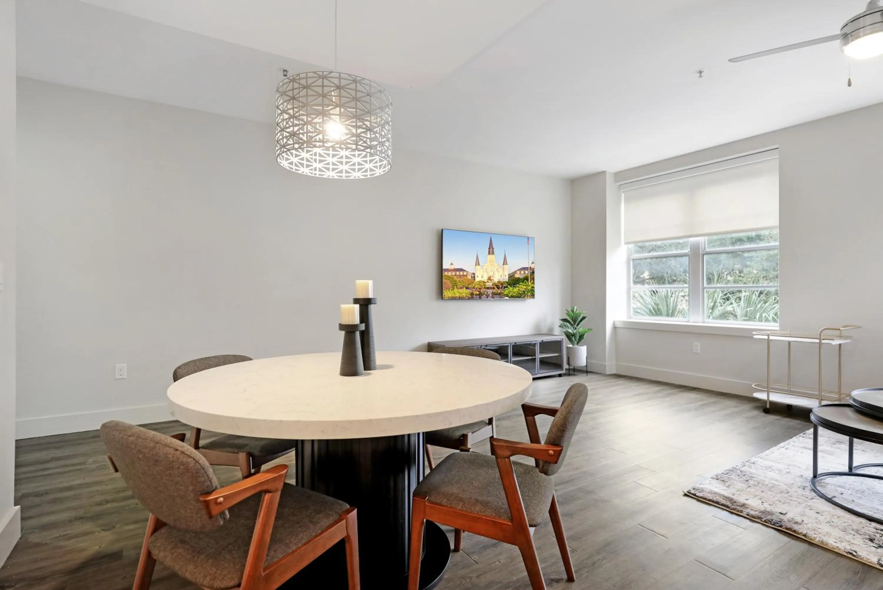 Dining area in Modern & Fully Furnished Apartments in the Heart of the City