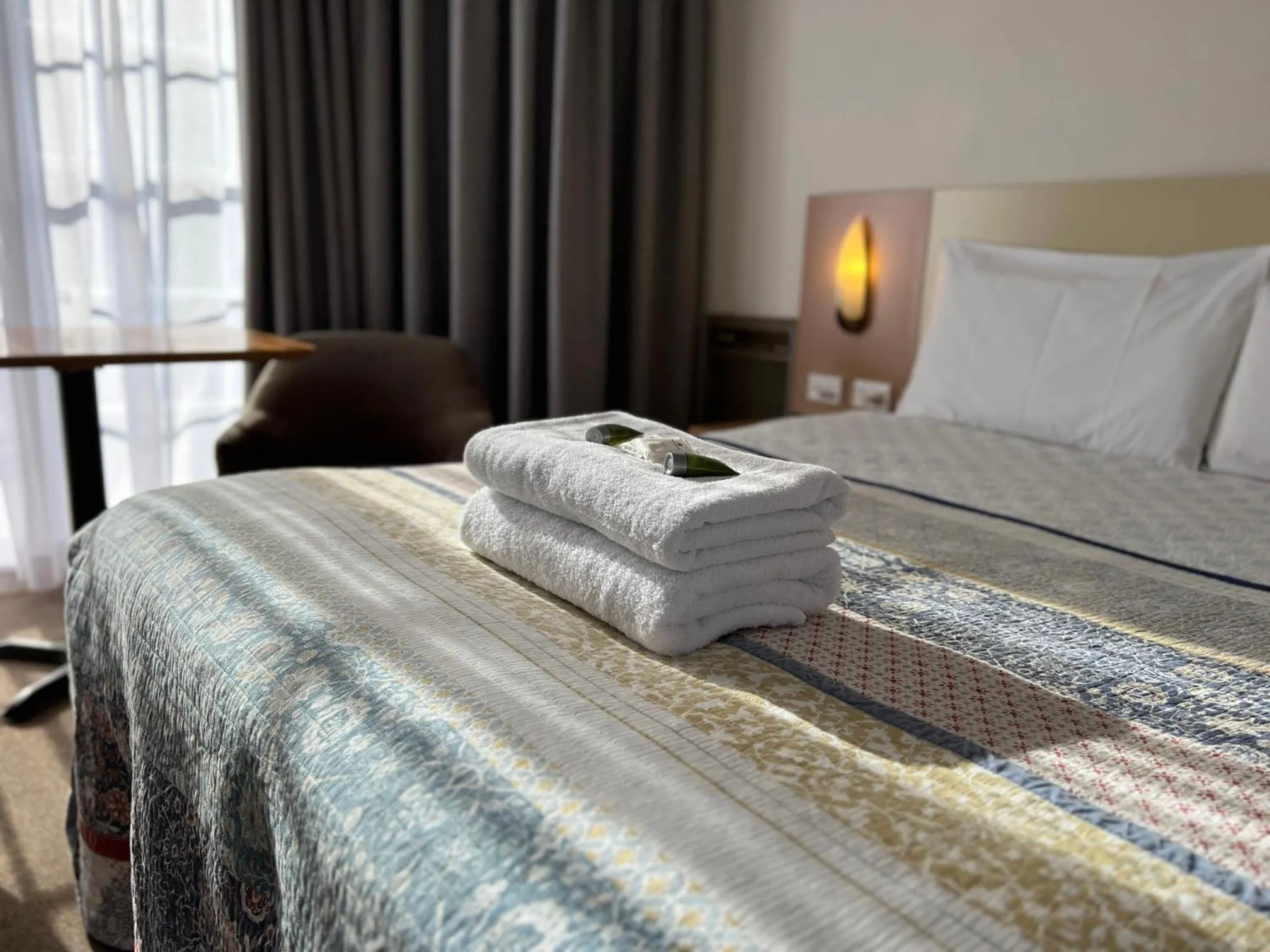 Bed in Motel Margeurita