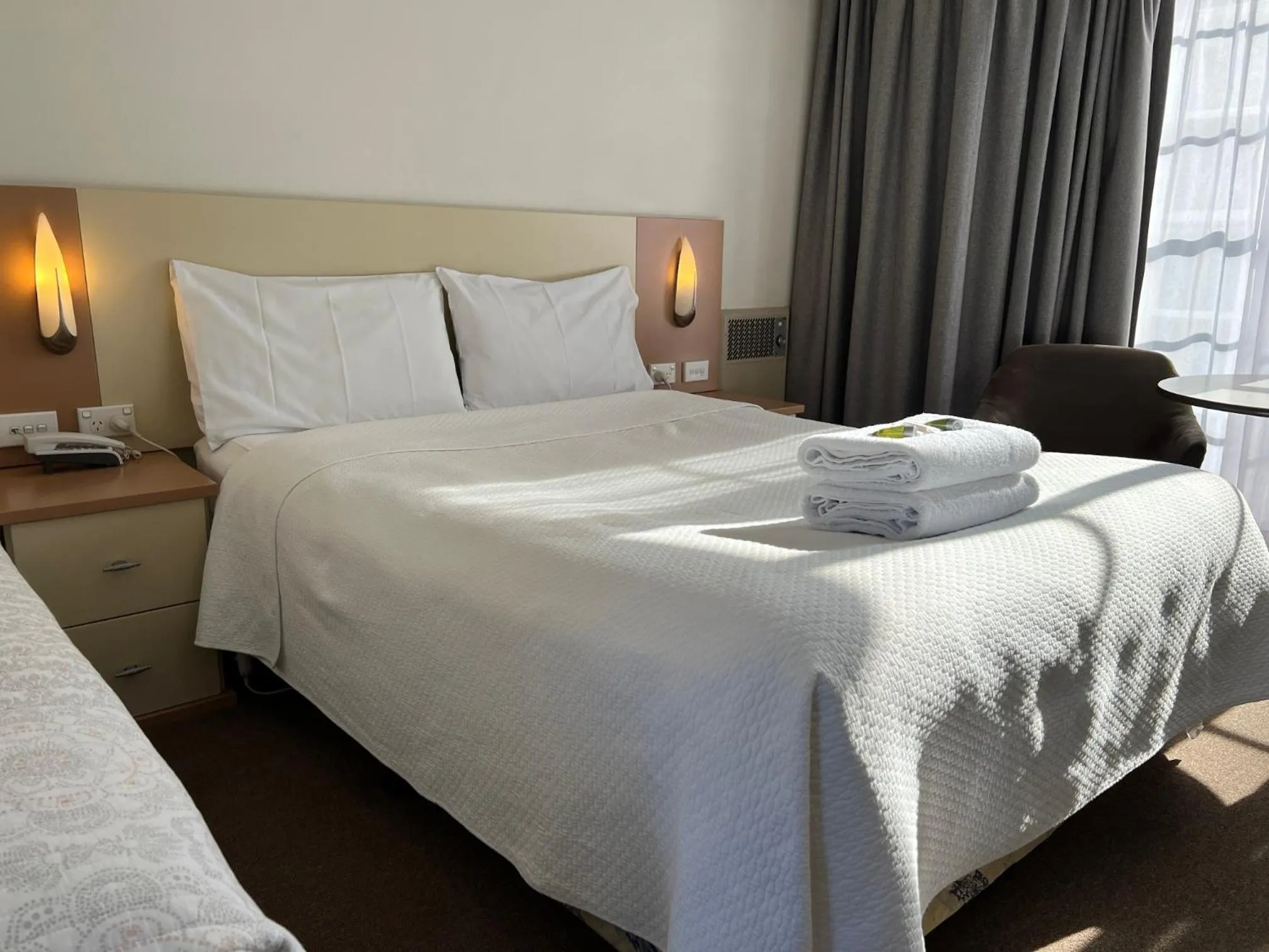 Bed in Motel Margeurita