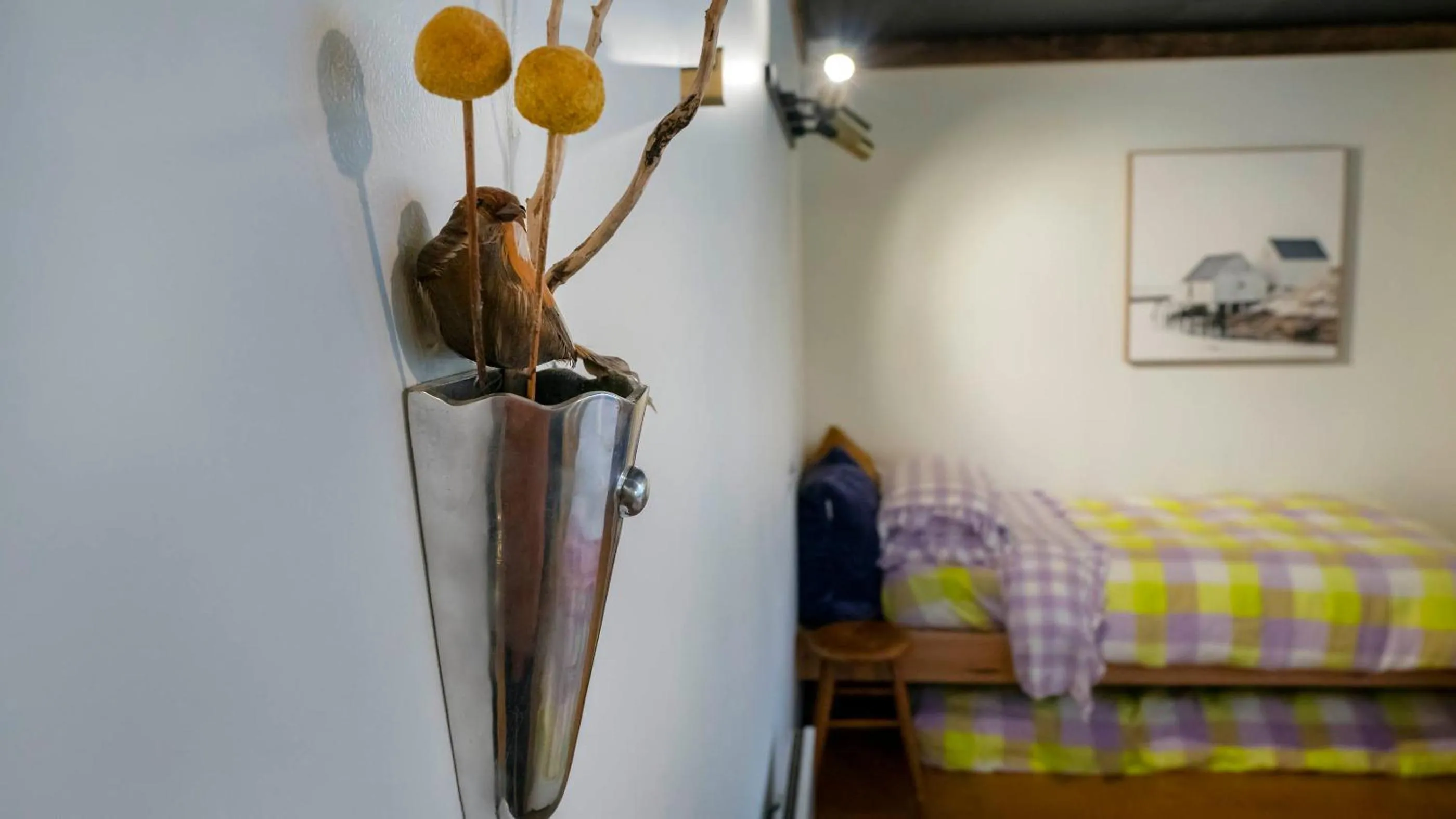 Decorative detail, Bed in Dreamers