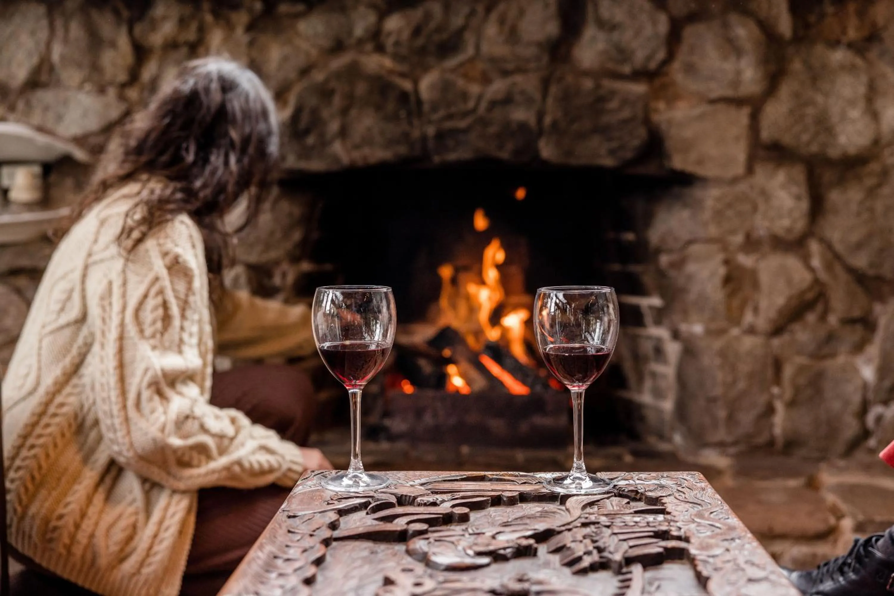 fireplace in Dreamers