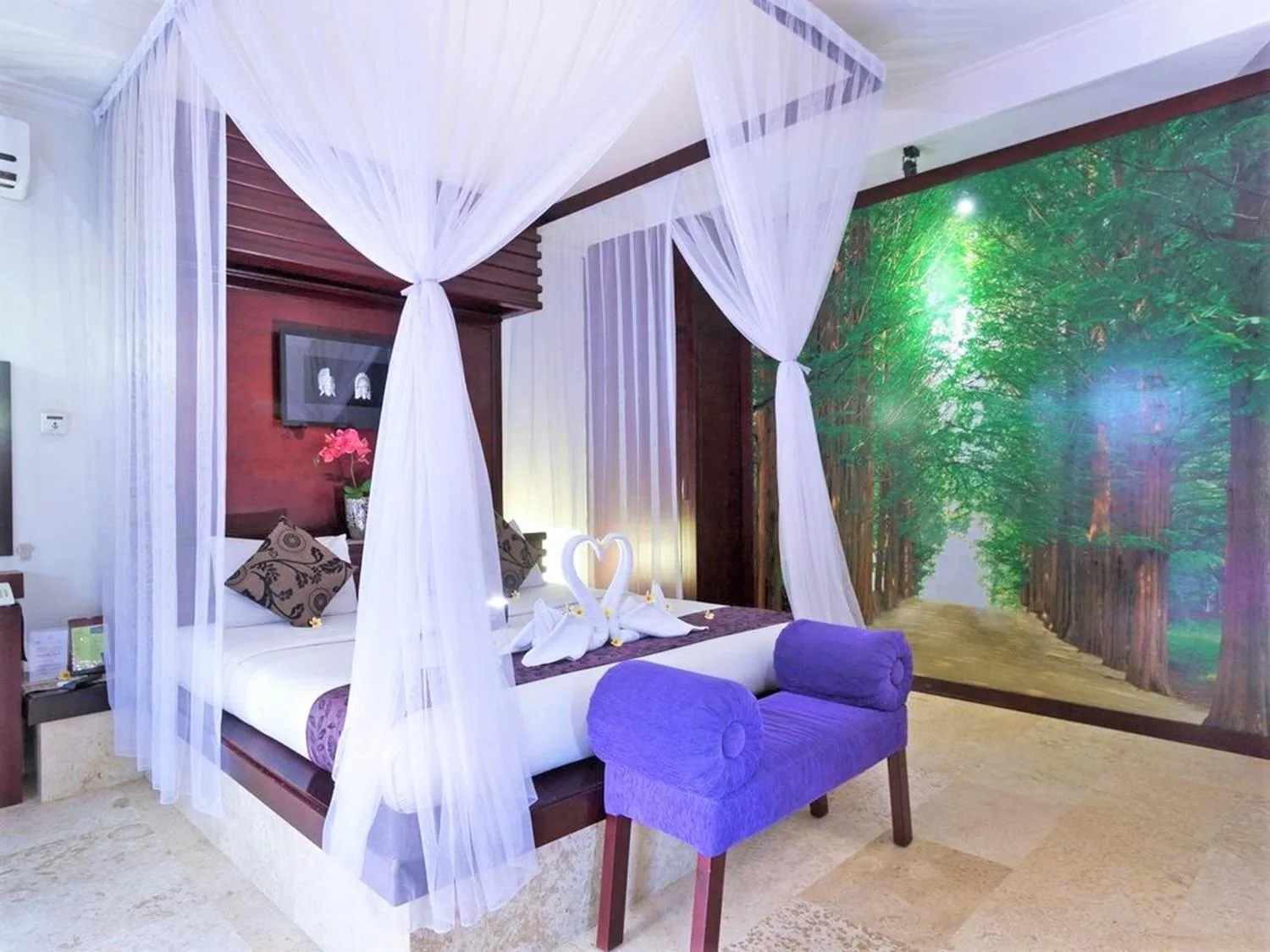 Bedroom, Bed in Lavender Villa & Spa