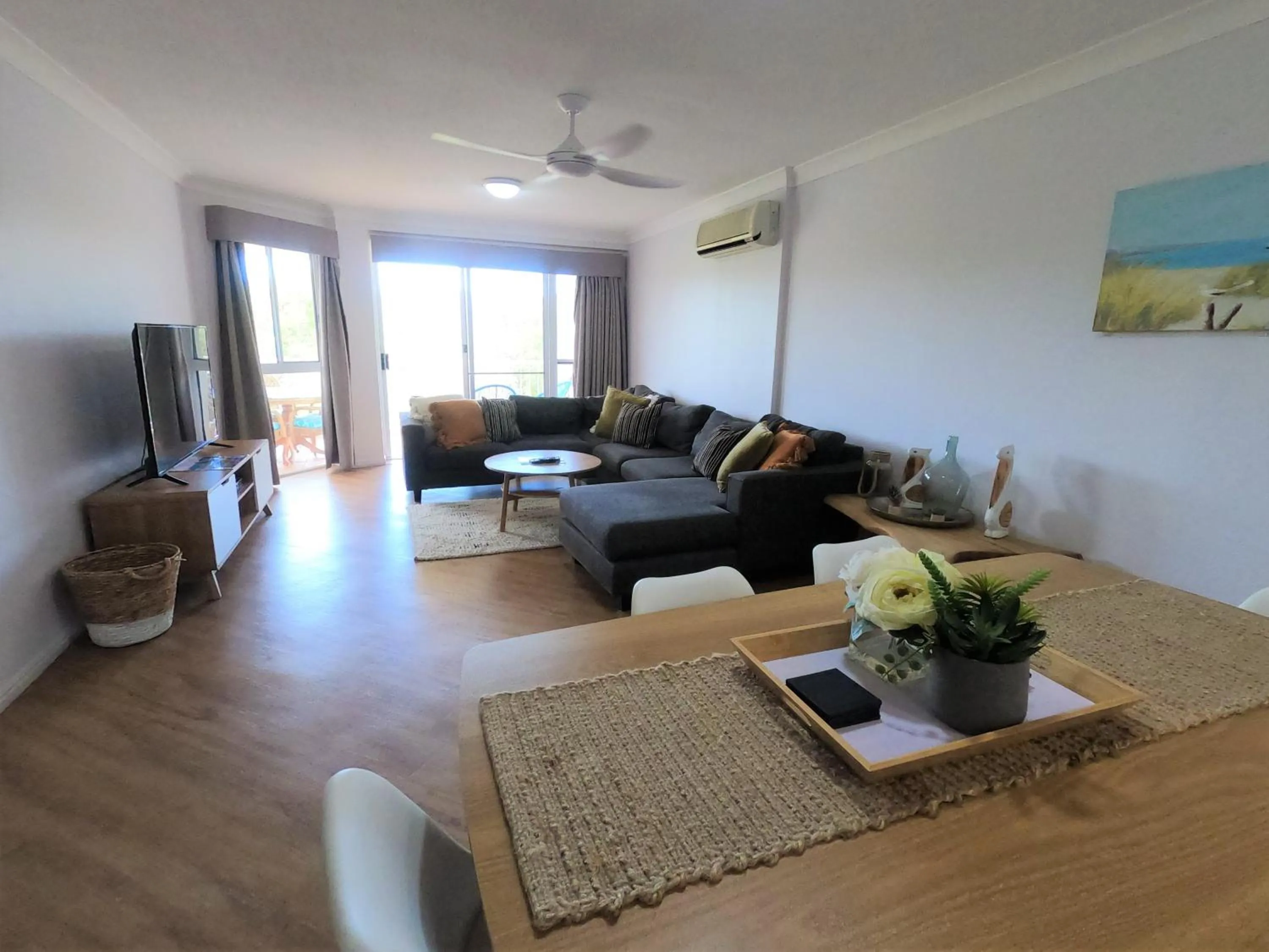 Living room in Fairways Golf & Beach Retreat Bribie Island