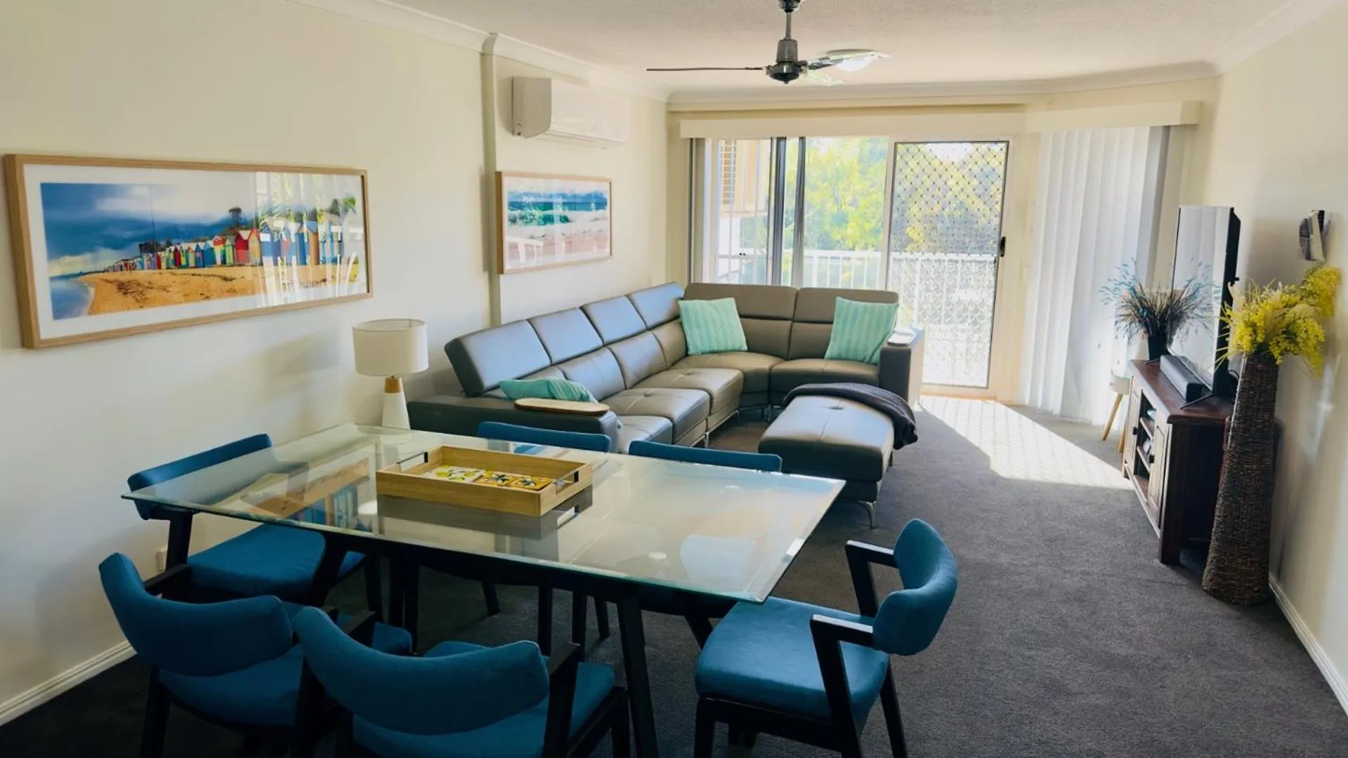 Living room in Fairways Golf & Beach Retreat Bribie Island