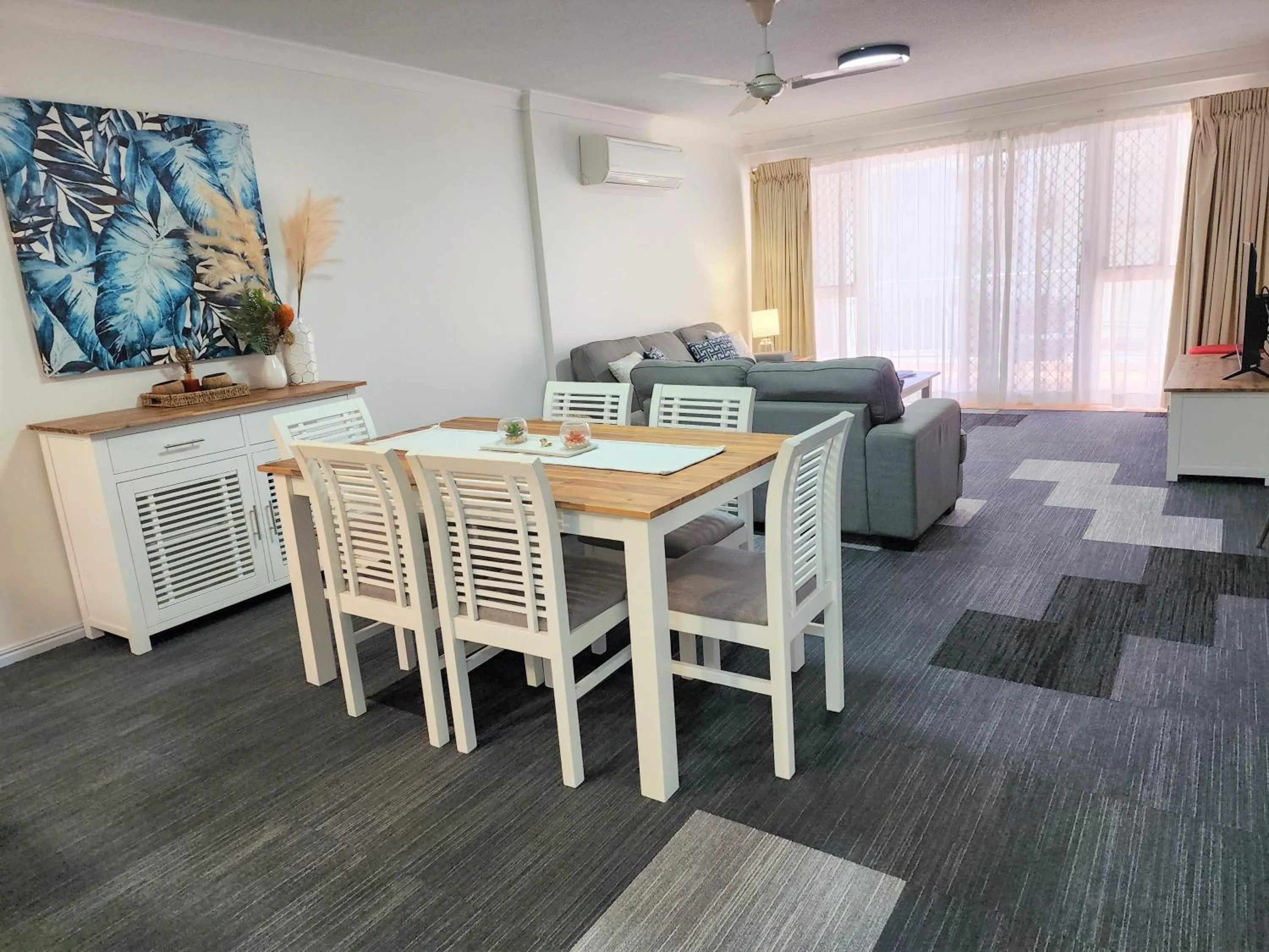 Living room in Fairways Golf & Beach Retreat Bribie Island