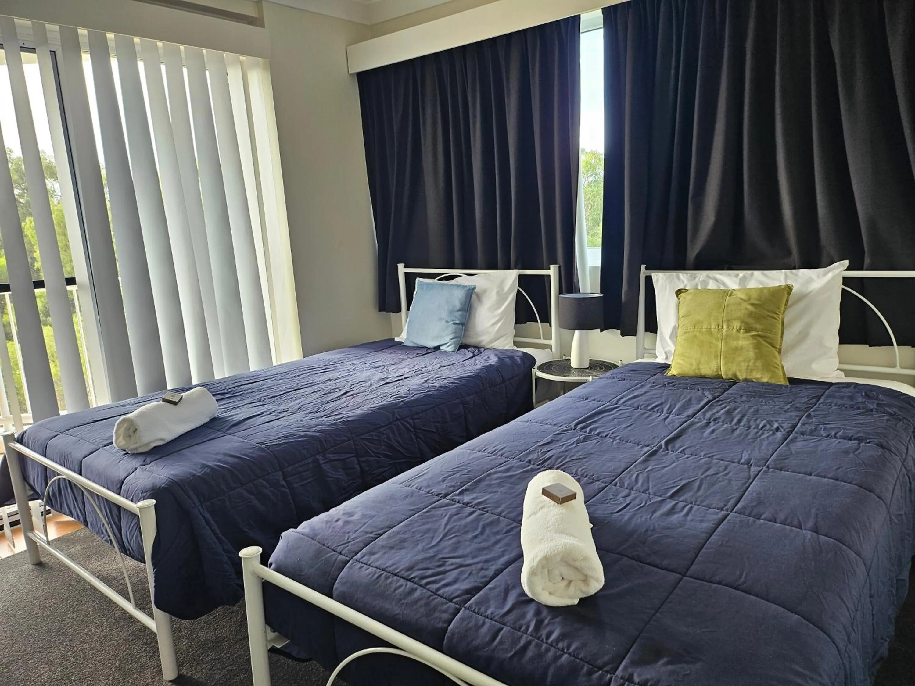 Bedroom, Bed in Fairways Golf & Beach Retreat Bribie Island
