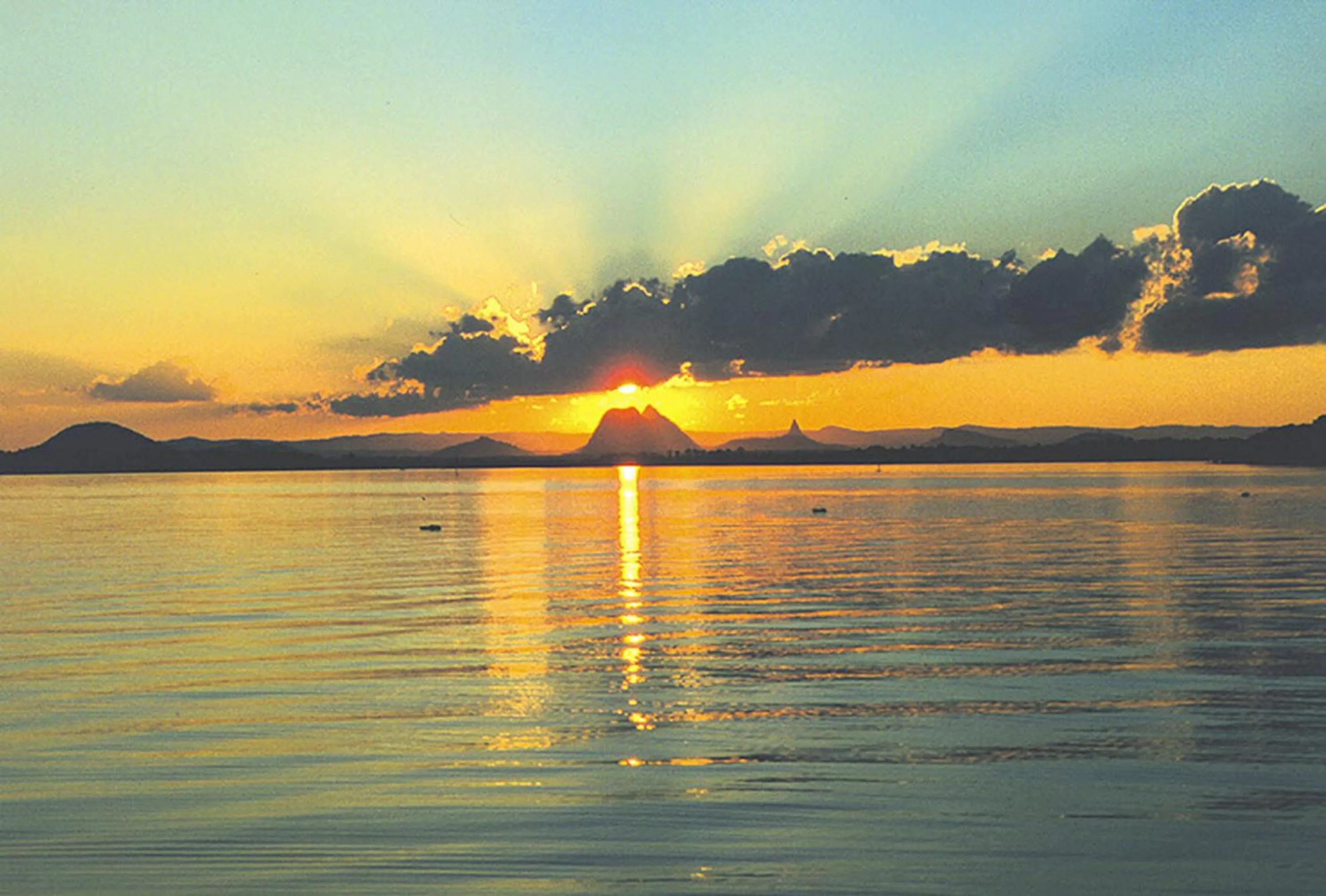 Sunset in Fairways Golf & Beach Retreat Bribie Island