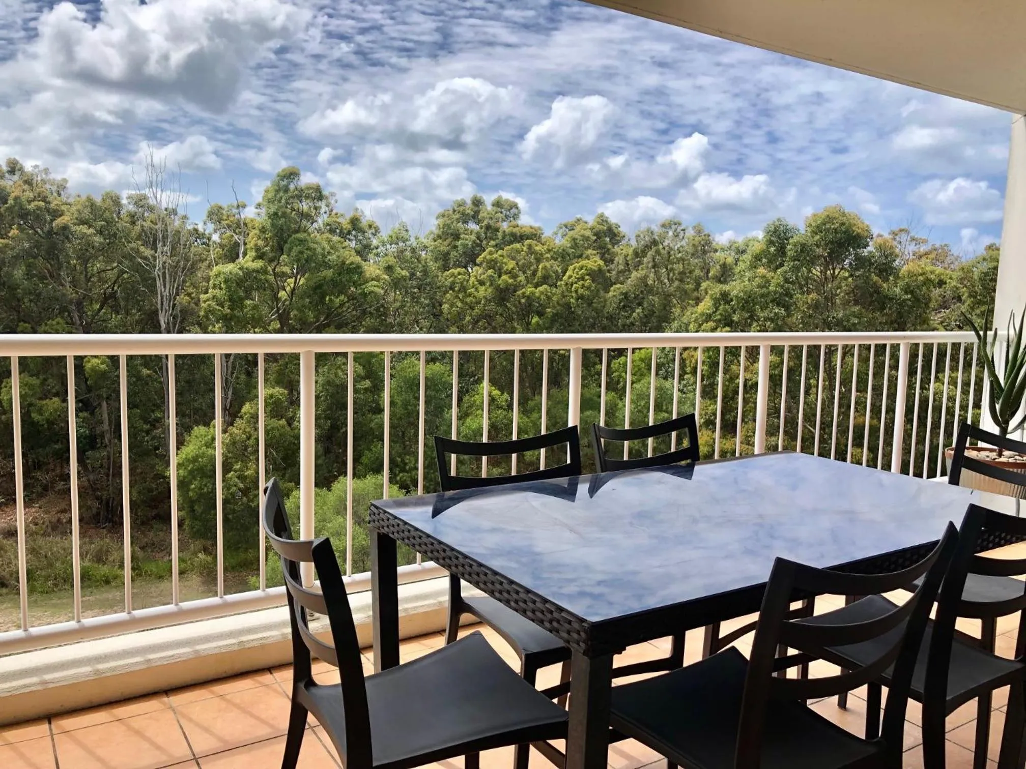 Patio in Fairways Golf & Beach Retreat Bribie Island