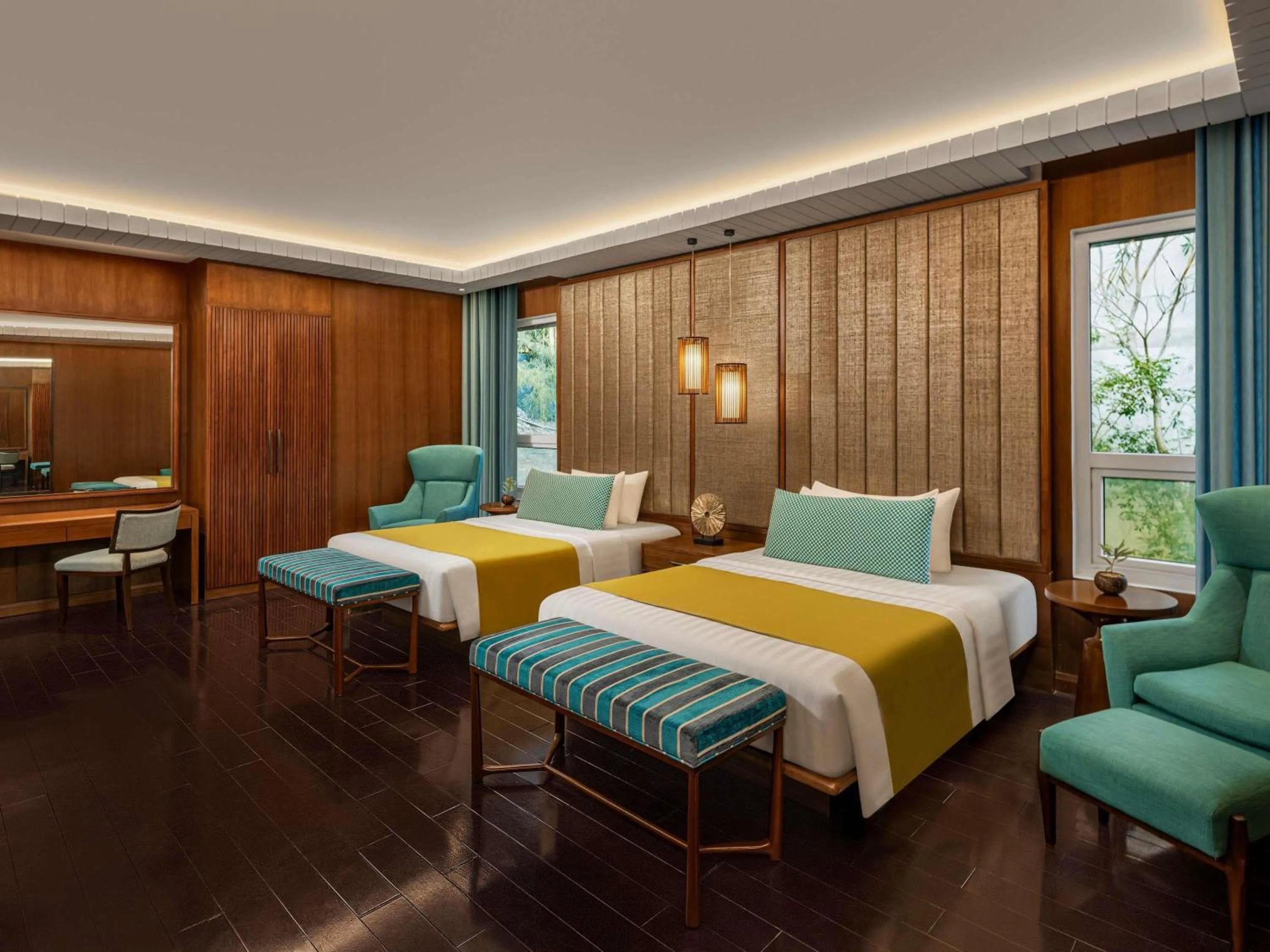 Bedroom, Bed in Movenpick Resort & Spa Boracay