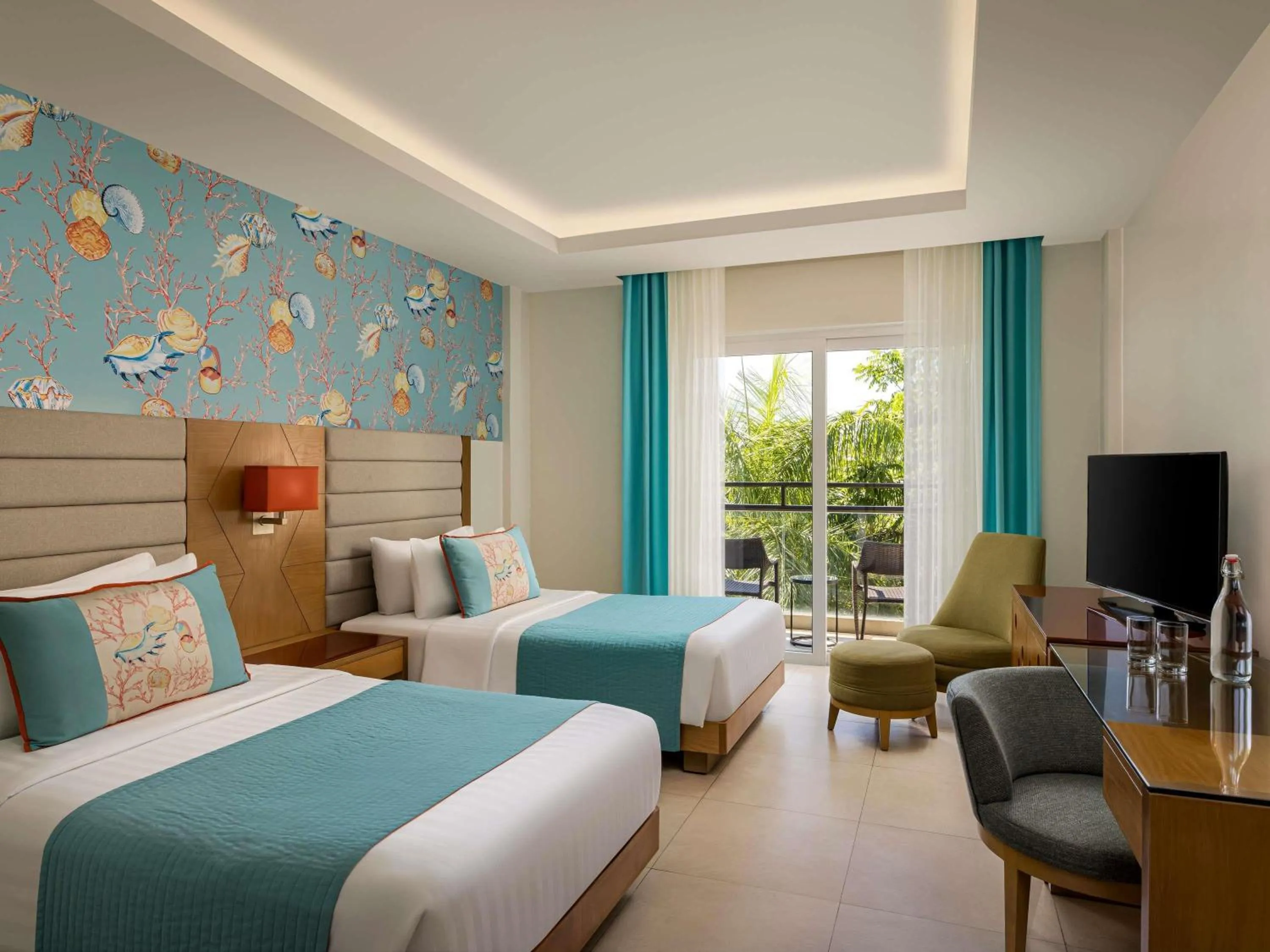 Bedroom, Bed in Movenpick Resort & Spa Boracay
