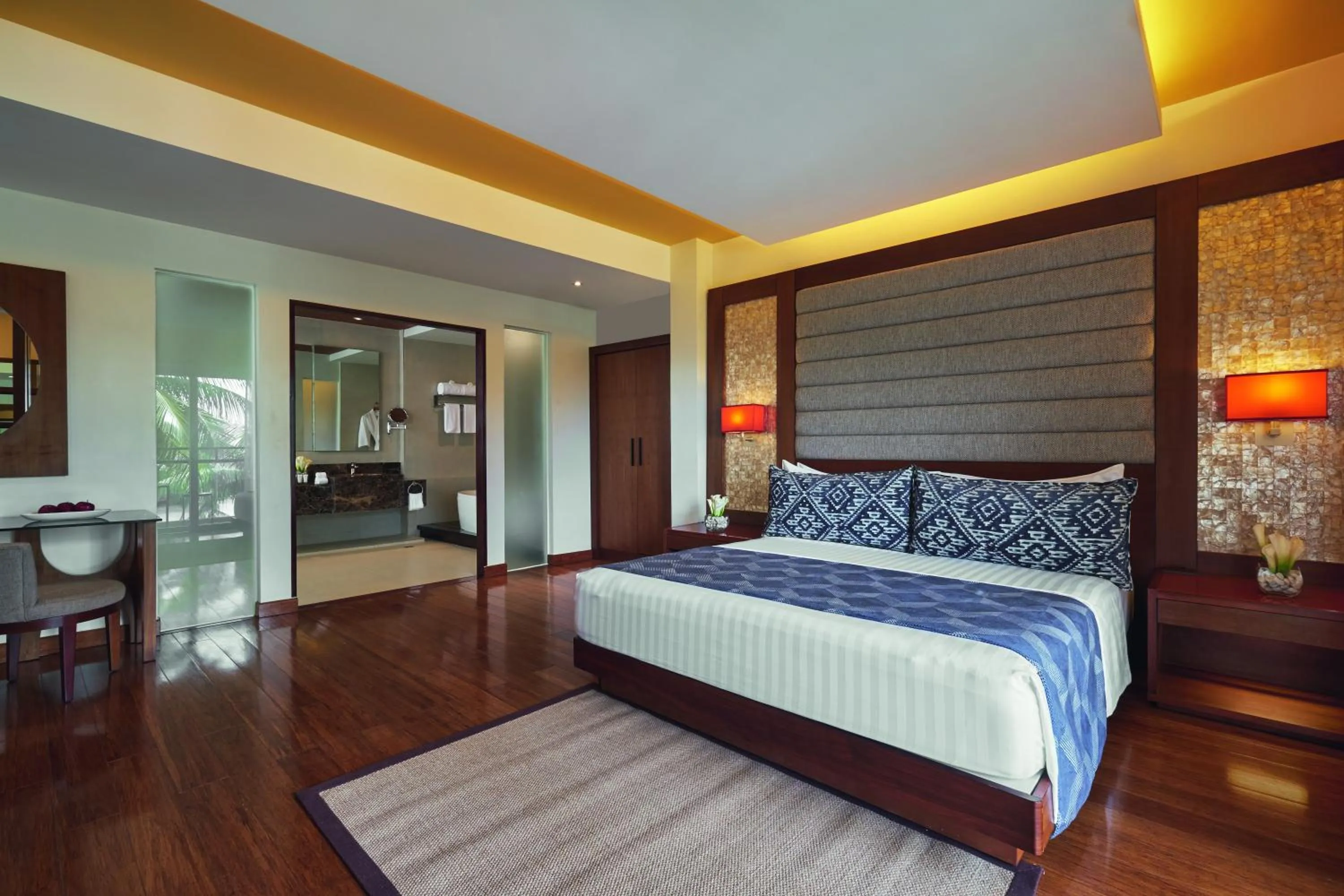 Bed in Movenpick Resort & Spa Boracay