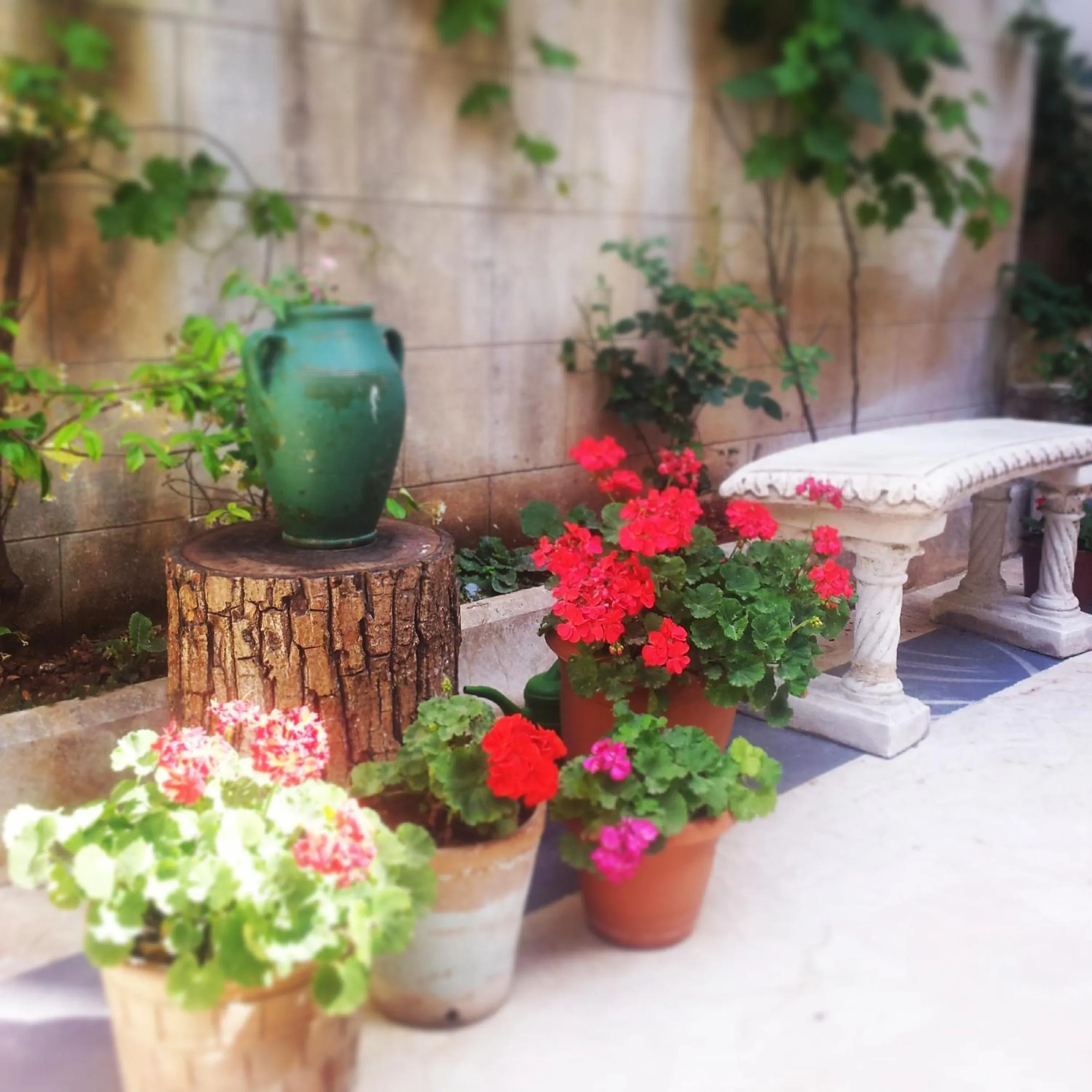 Patio in Ali Bey Konagi