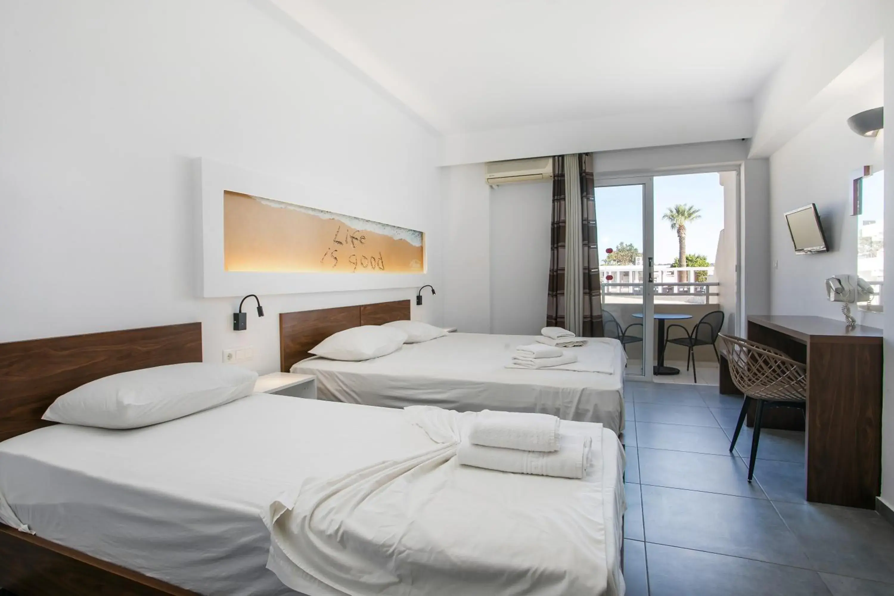 Executive Studio with Sea View (3 Adults) in Hillside Studios & Apartments Executive Studio with Sea View (3 Adults) in Hillside Studios & Apartments