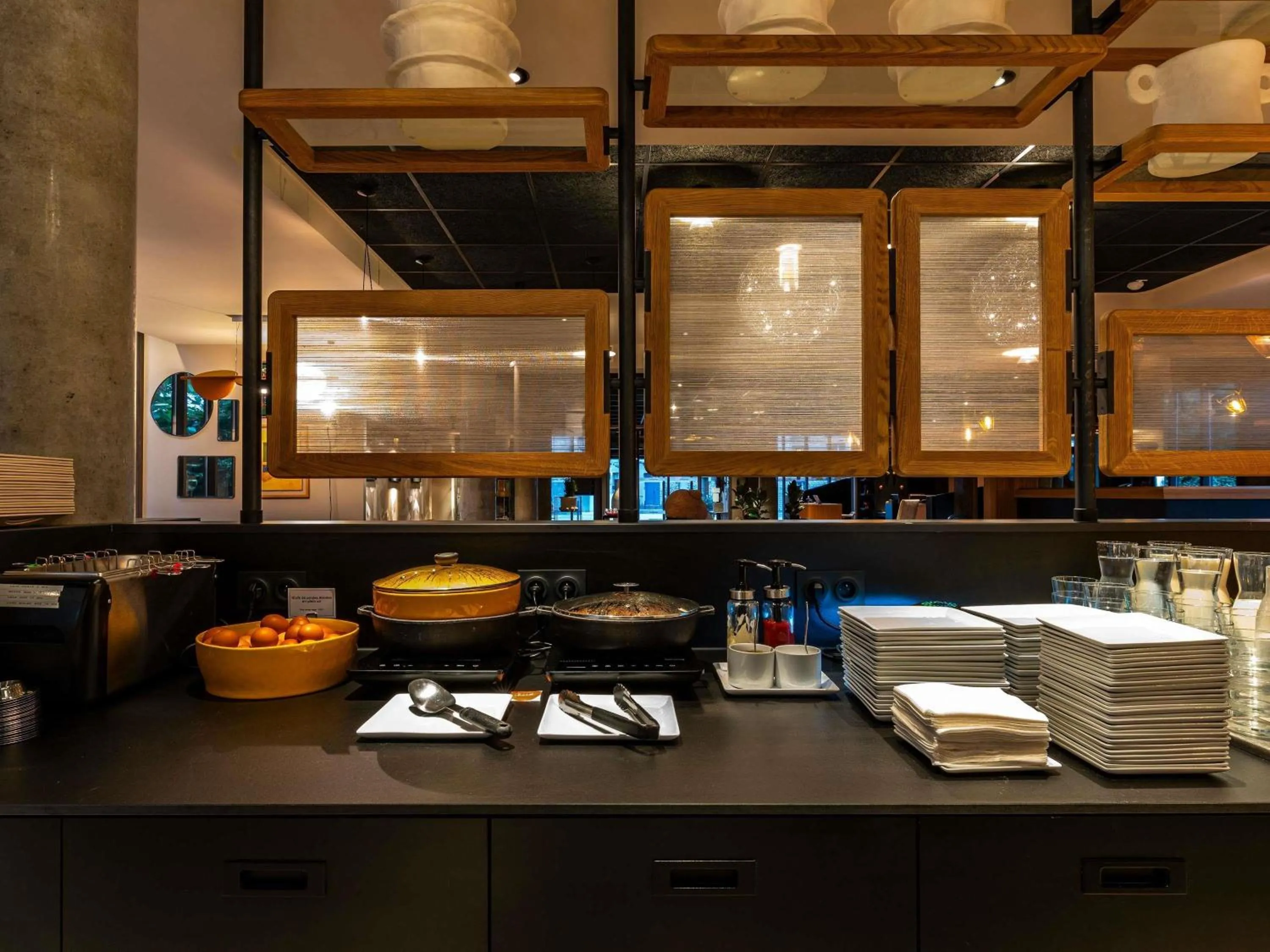 Breakfast in Novotel Suites Reims Centre