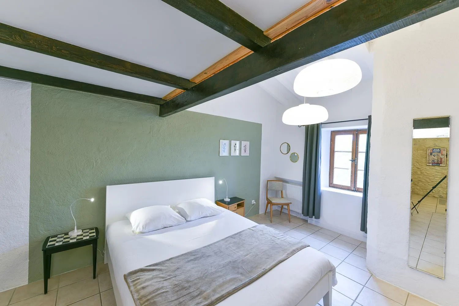 Bedroom in Auberge La Plaine