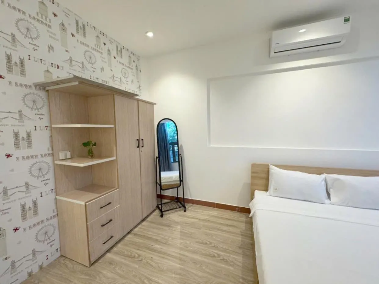 Bed in Annie Danang Hotel & Apartment