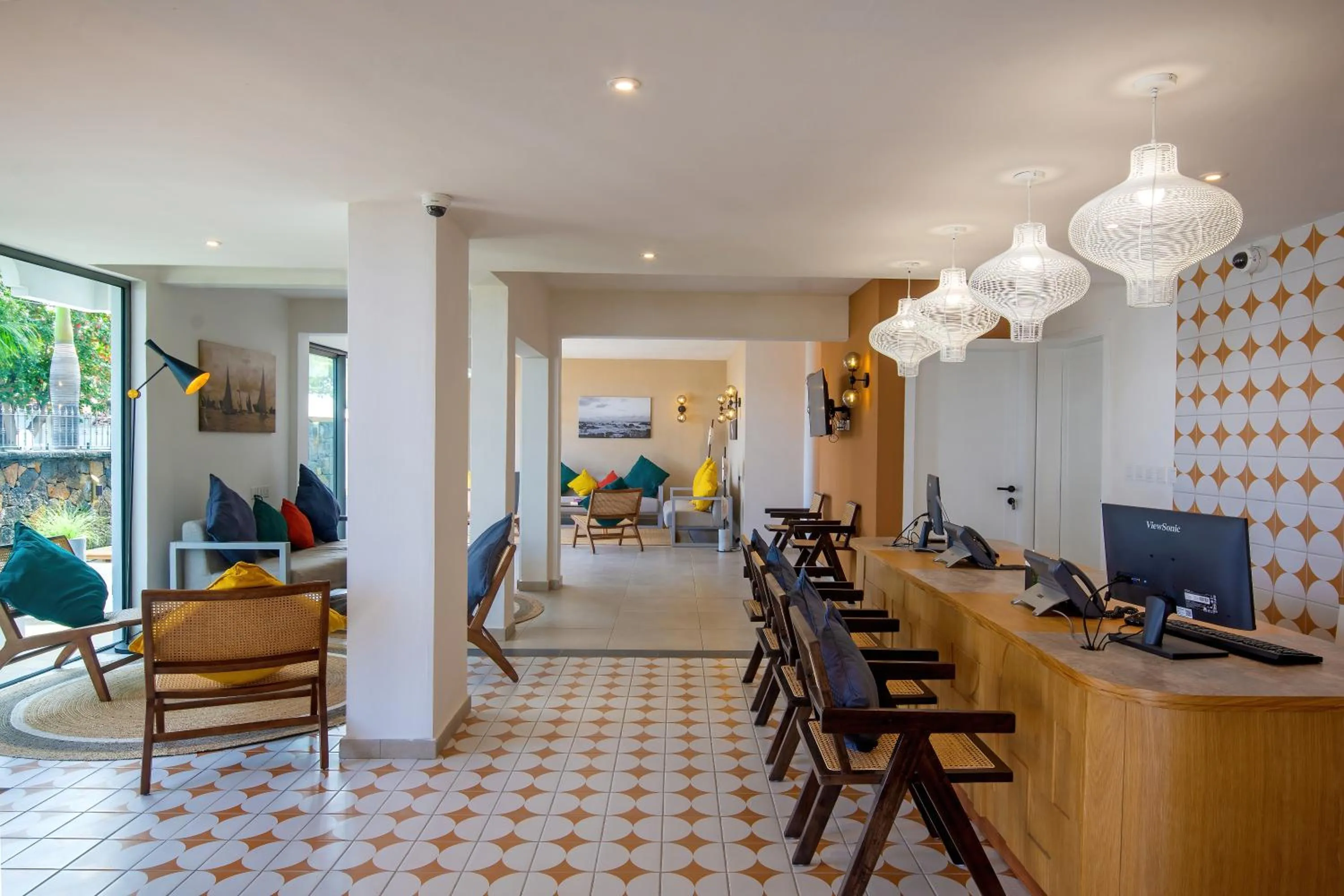 Living room in Gosun Beach Hotel