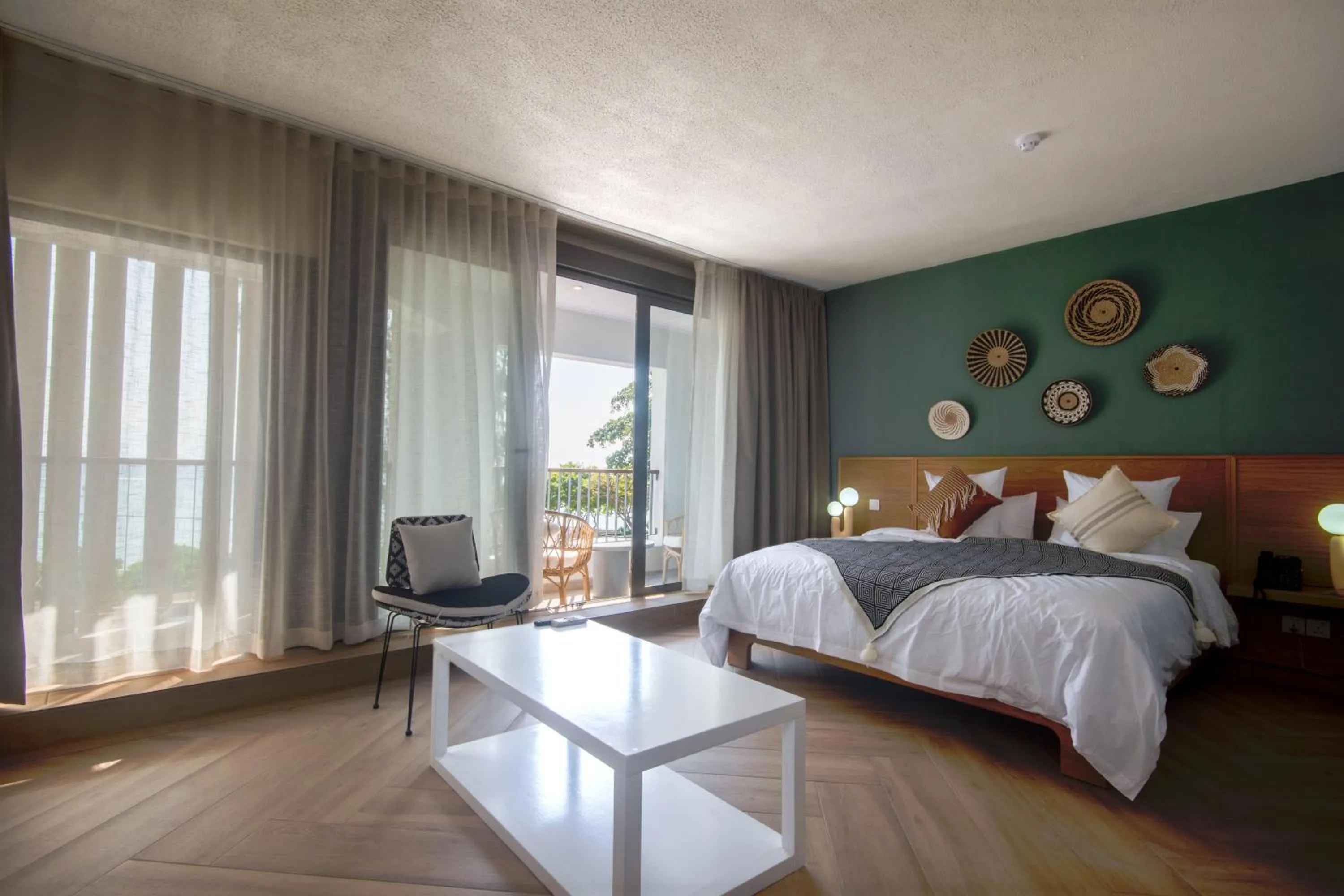 Bed in Gosun Beach Hotel