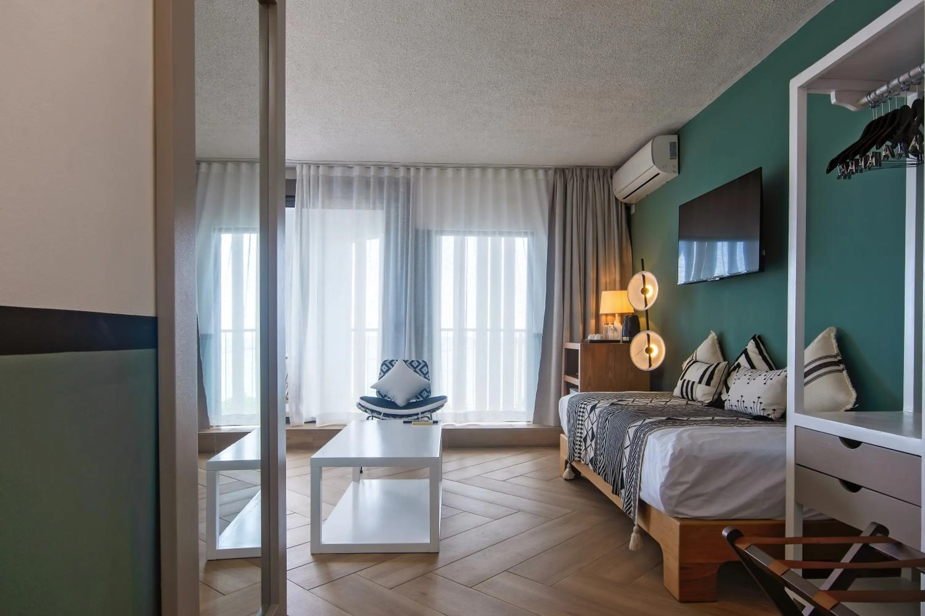 Bed in Gosun Beach Hotel