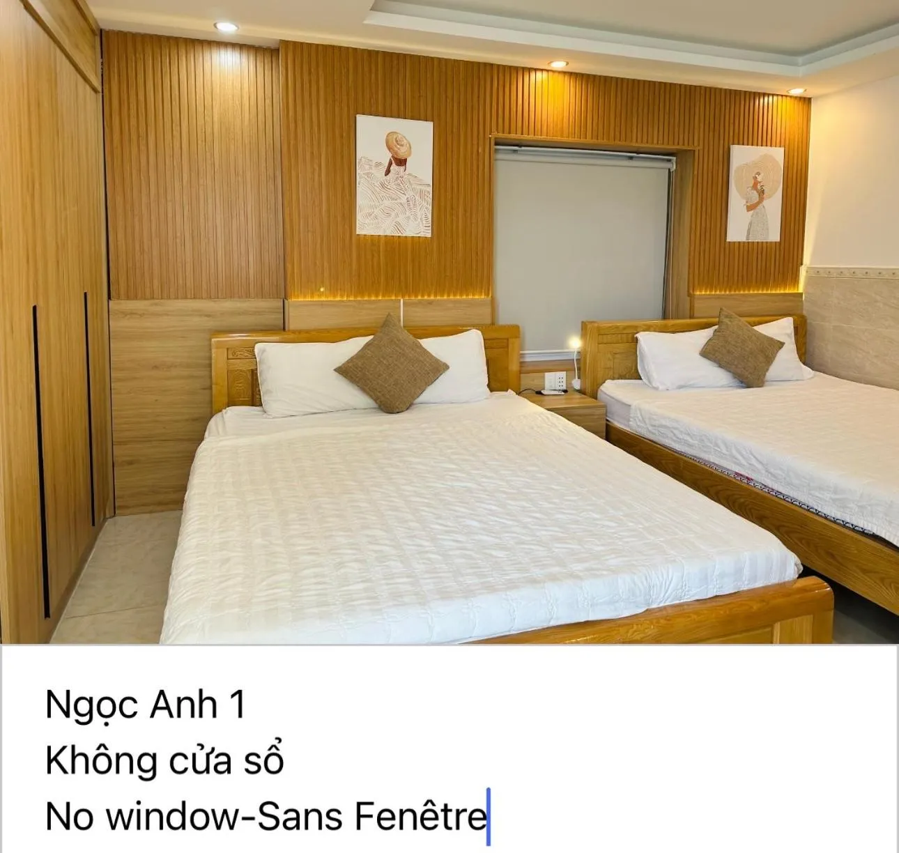 Bed in Ngọc Anh Hotel