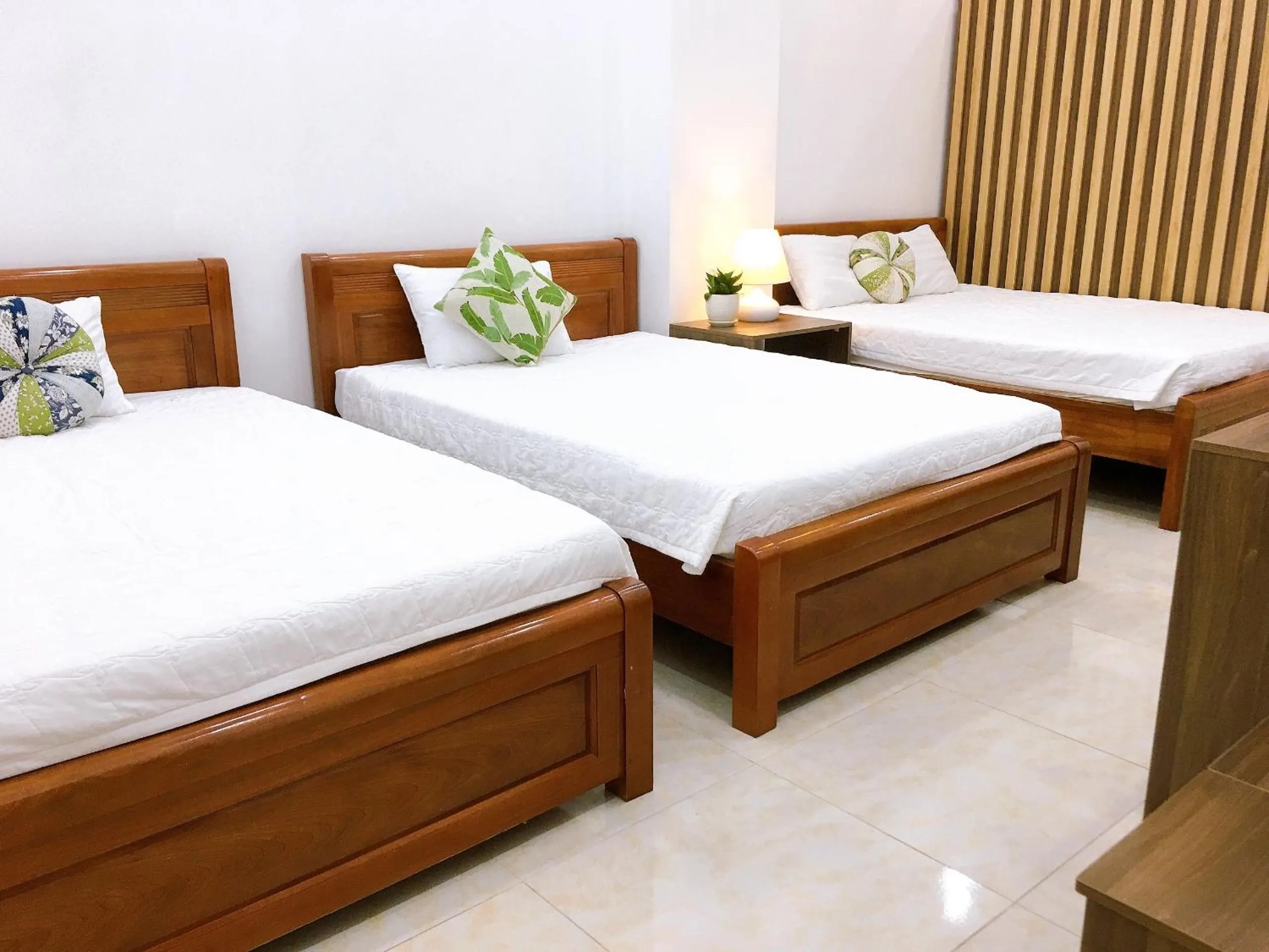Bed in Ngọc Anh Hotel