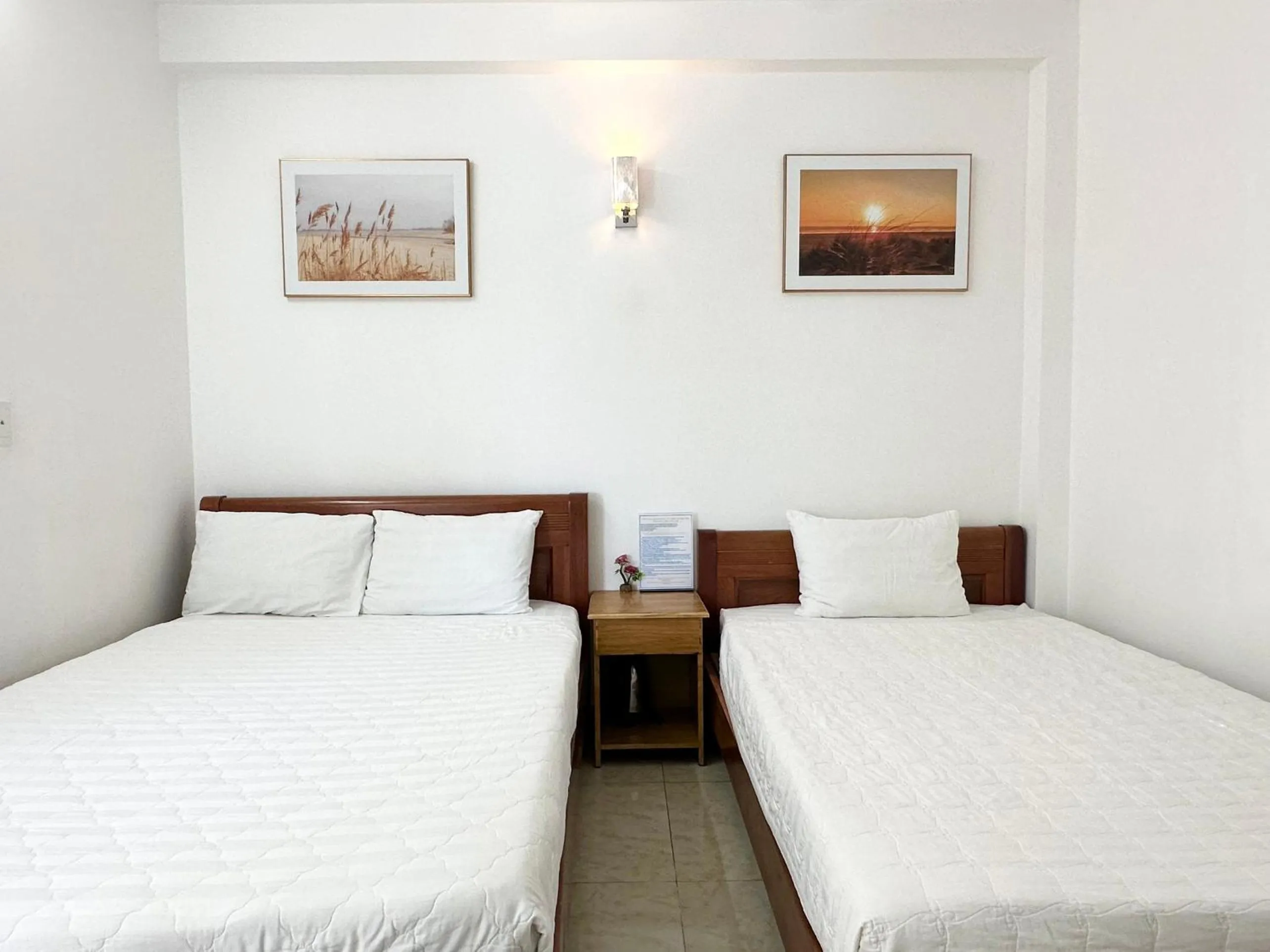 Bed in Ngọc Anh Hotel