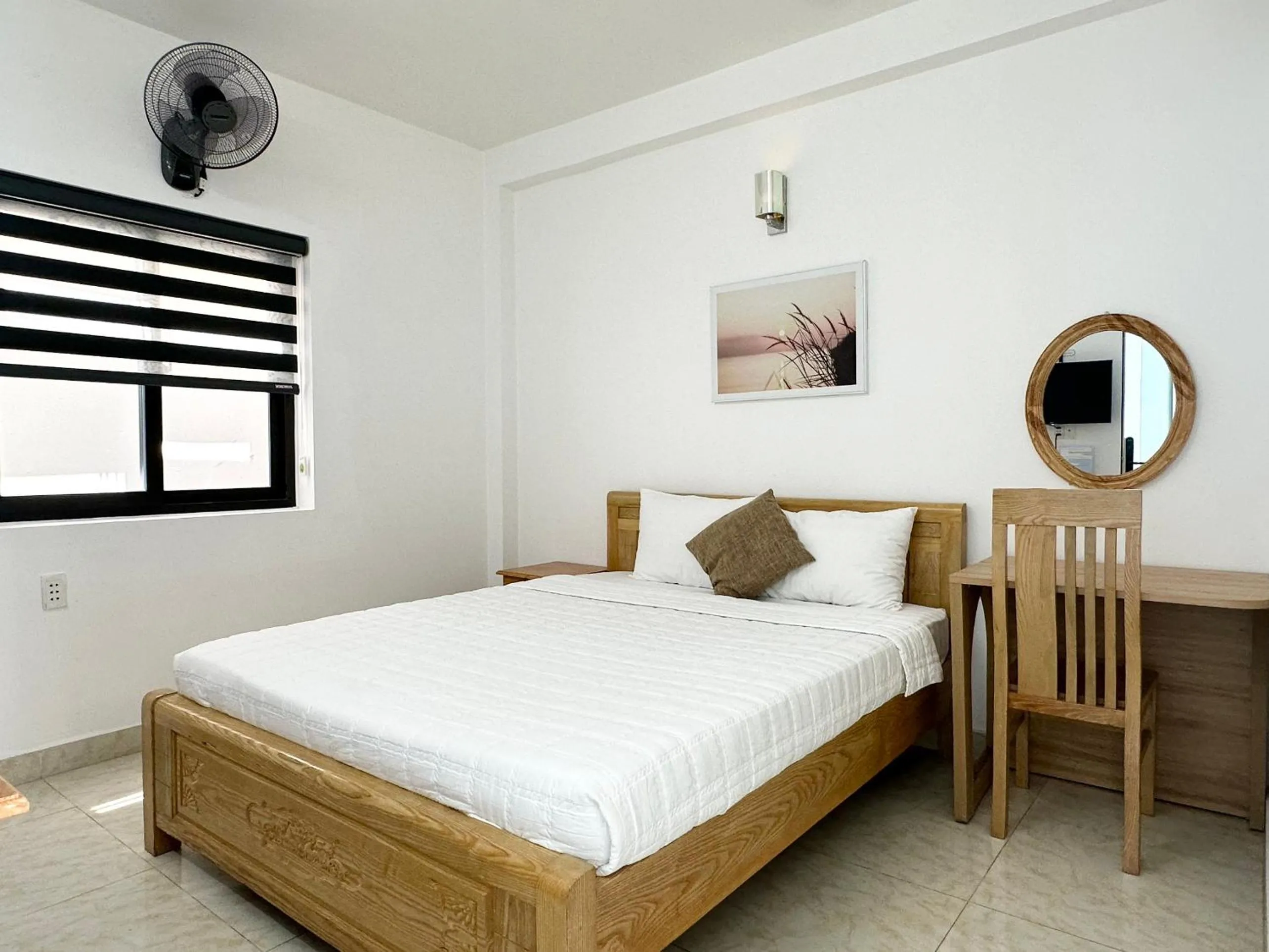 Bed in Ngọc Anh Hotel