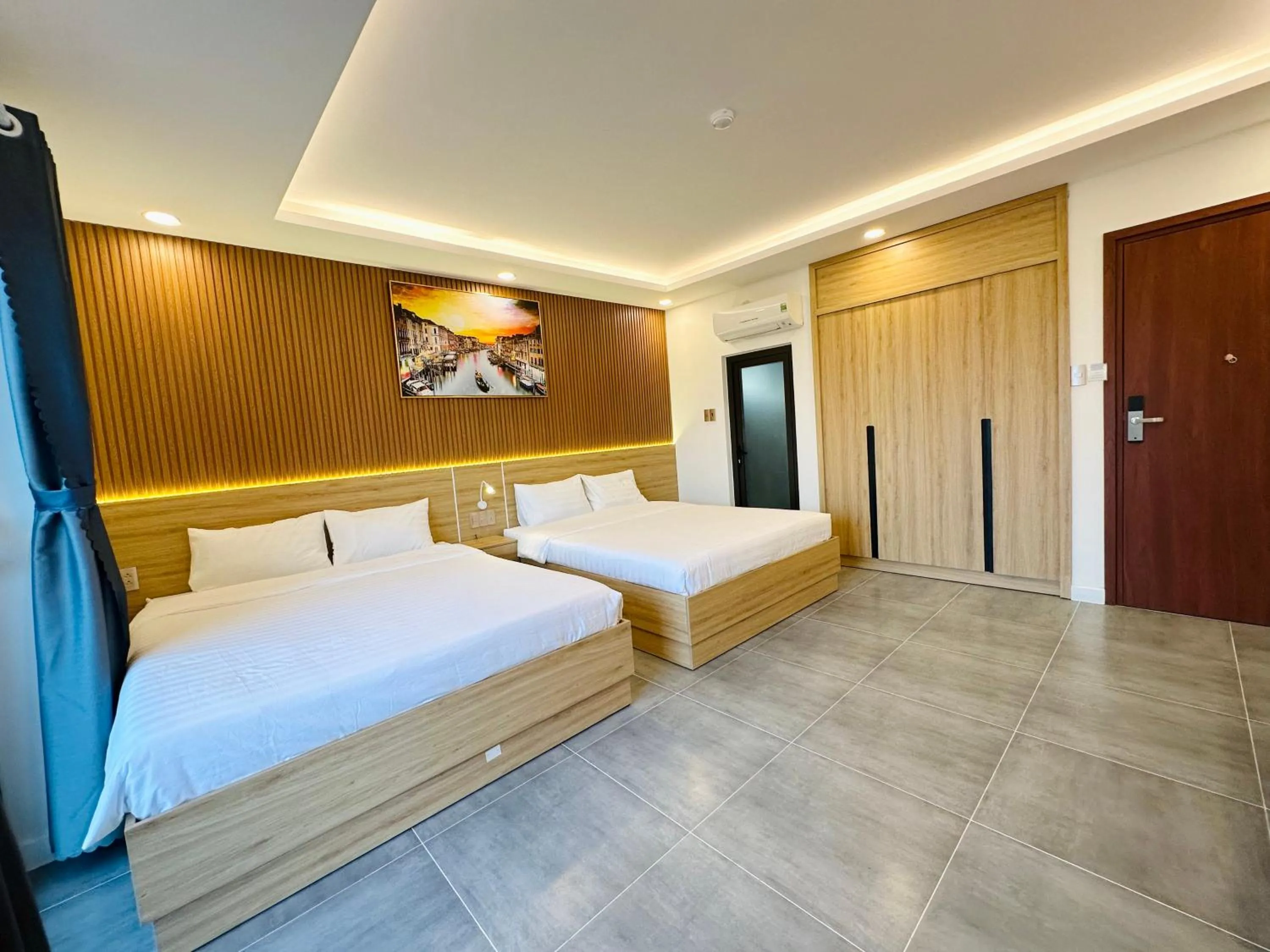 Bed in Ngọc Anh Hotel