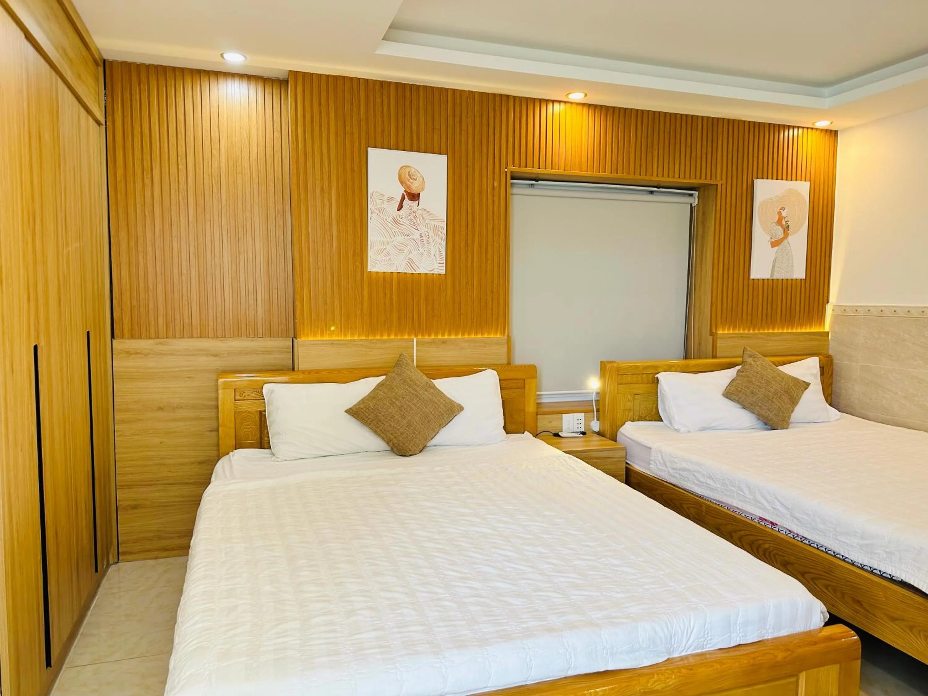 Bed in Ngọc Anh Hotel