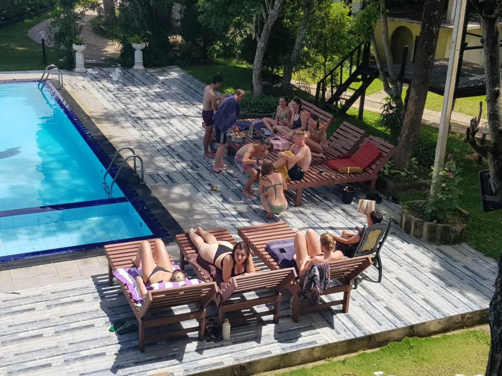 Garden view in Ella Forest Paradise Hotel