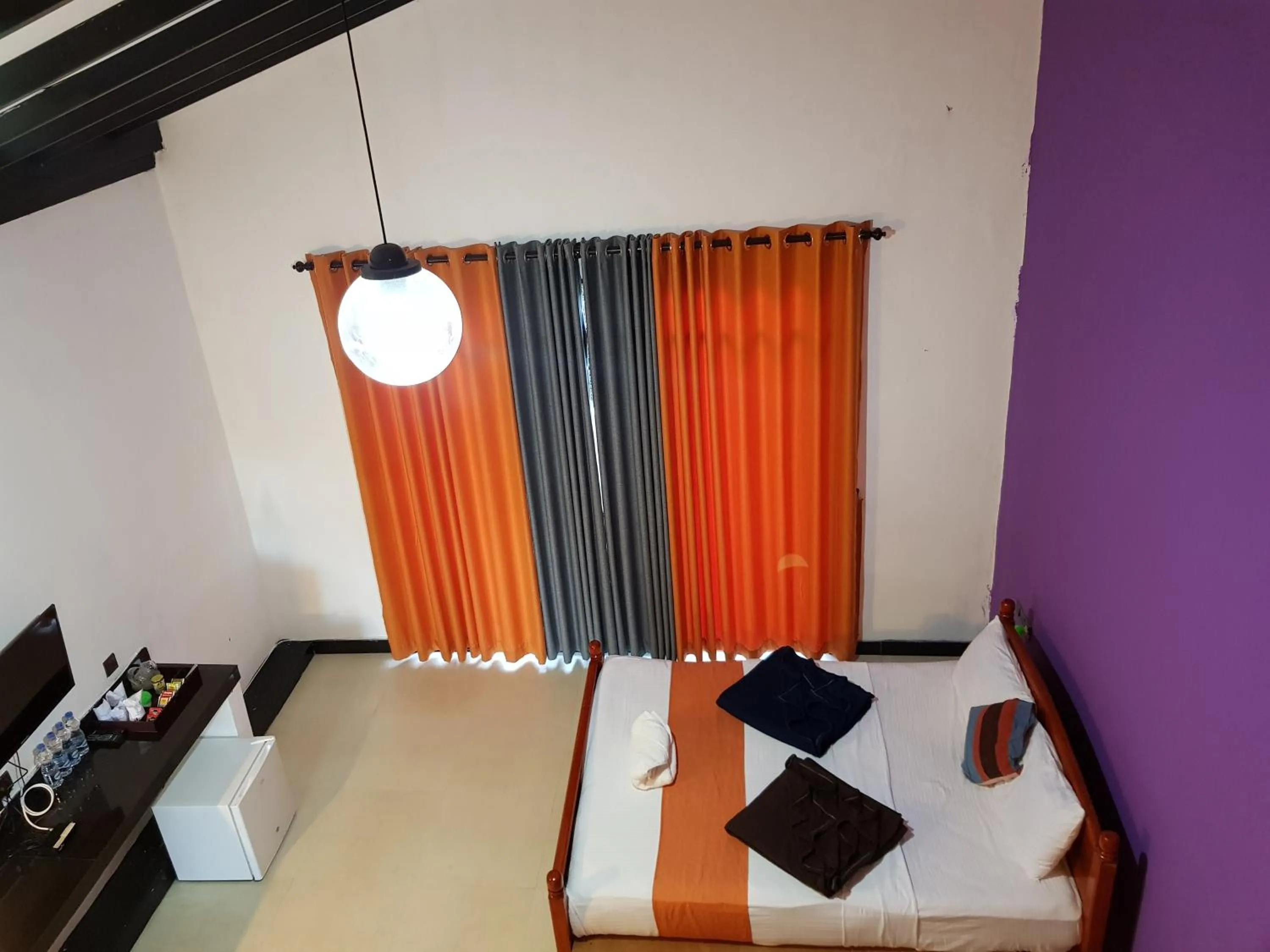 Bed in Ella Forest Paradise Hotel