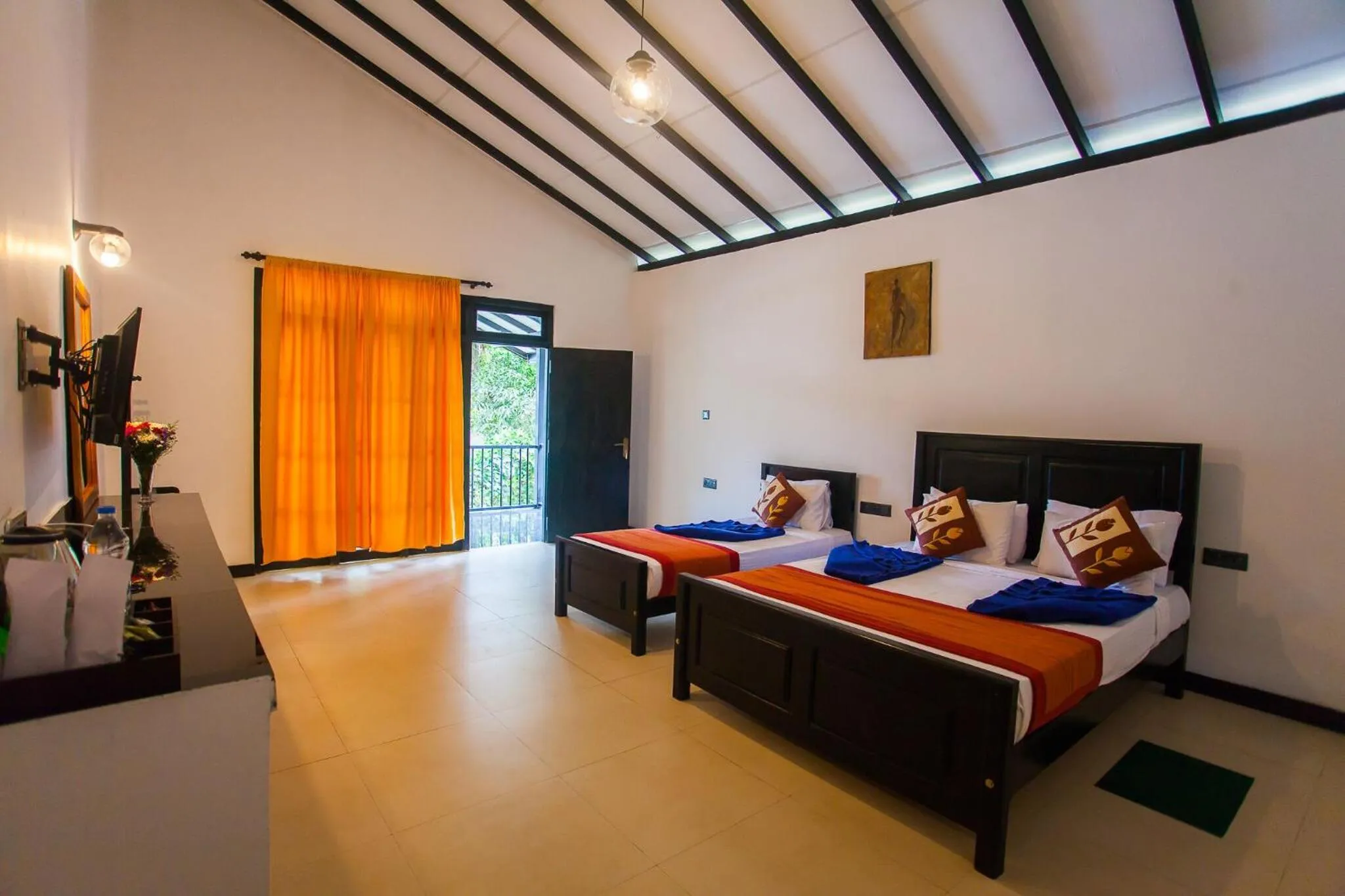 Bedroom, Bed in Ella Forest Paradise Hotel