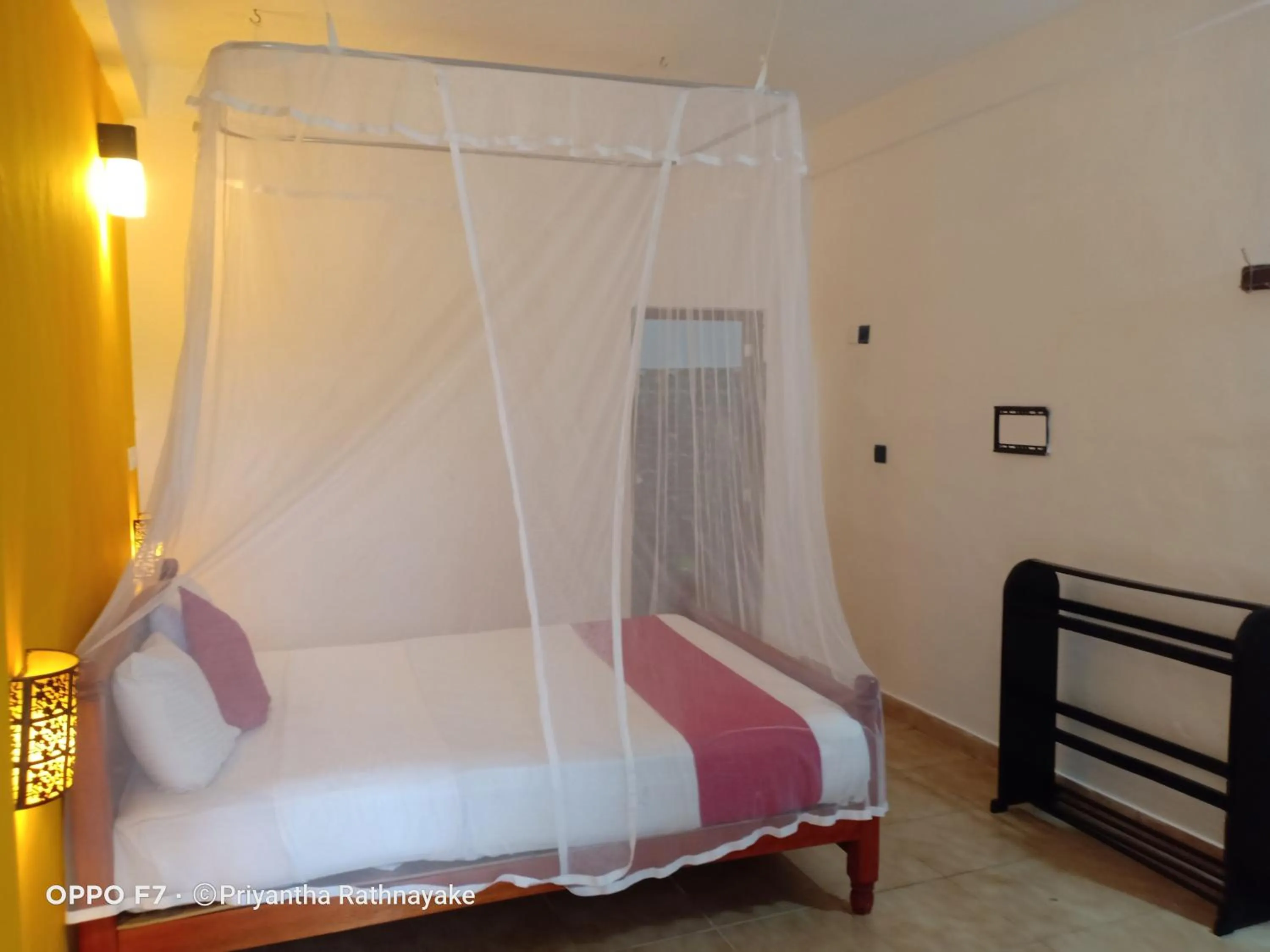 Bed in Ella Forest Paradise Hotel