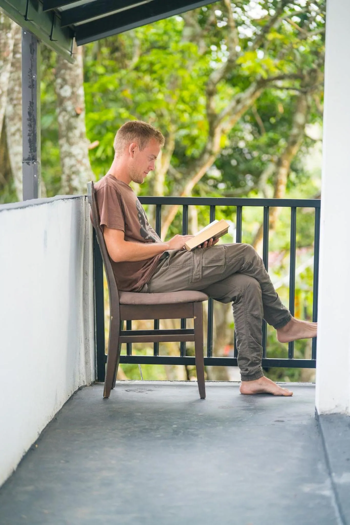 Balcony/Terrace in Ella Forest Paradise Hotel