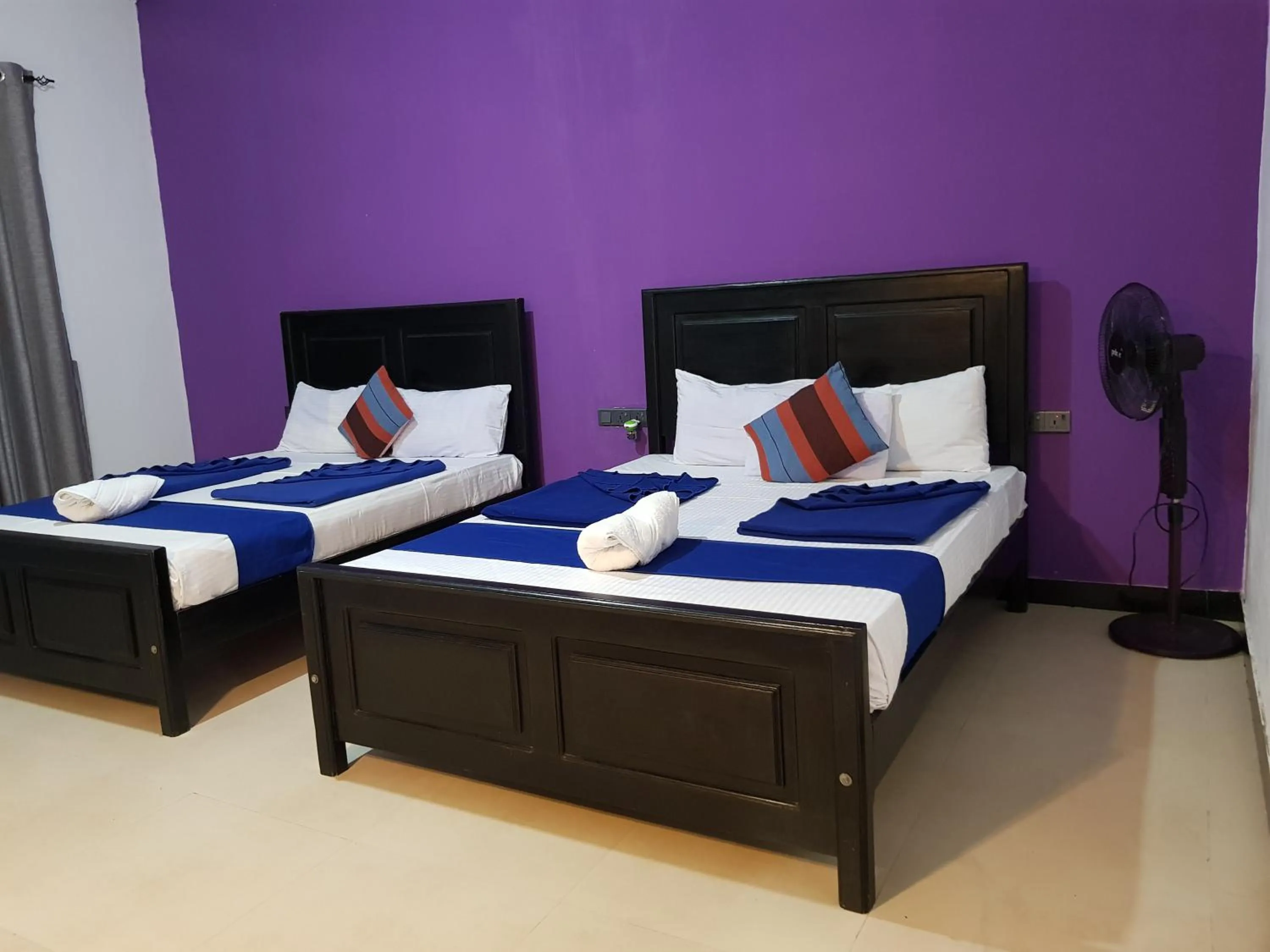 Bed in Ella Forest Paradise Hotel