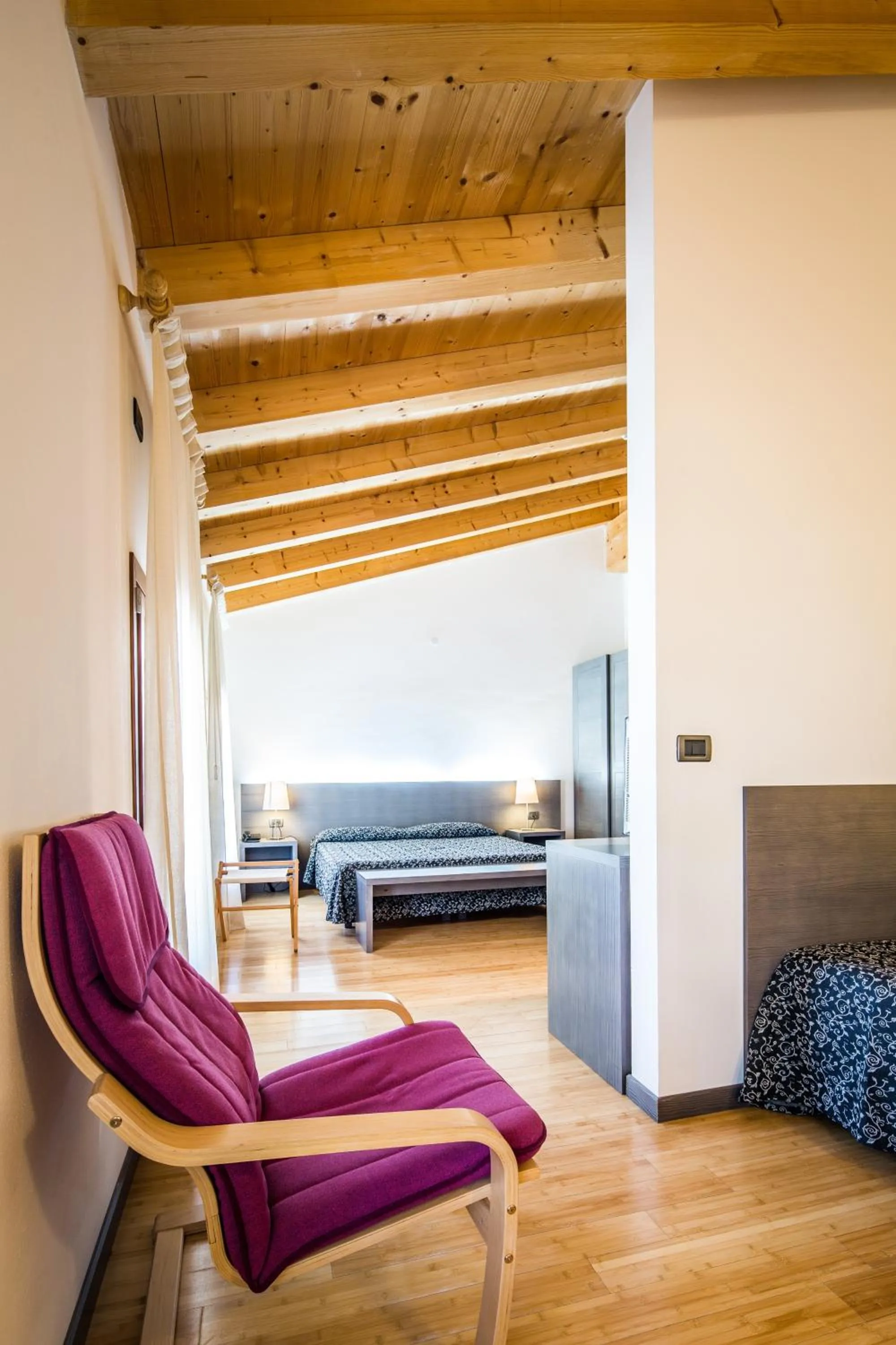 Bed in Hotel La Pergola