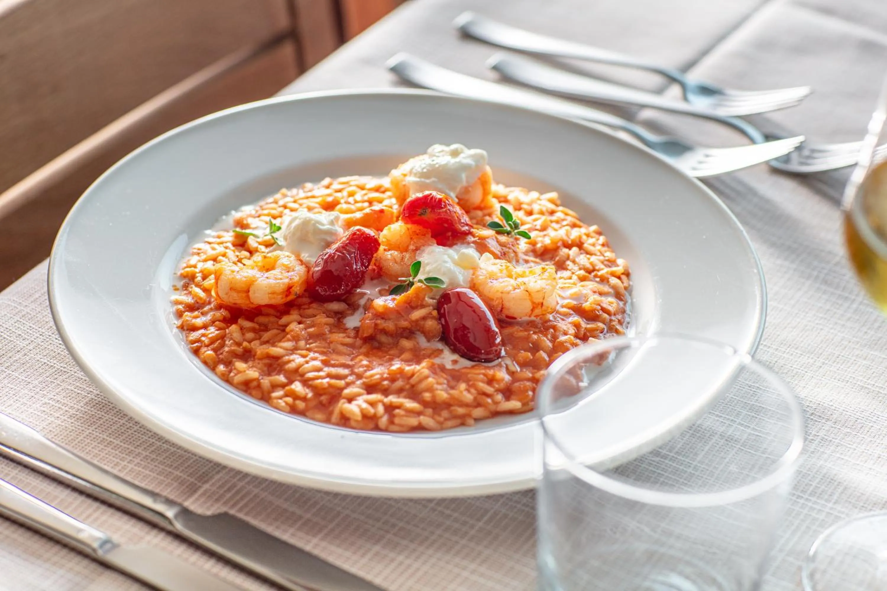 Restaurant/places to eat in Hotel La Pergola