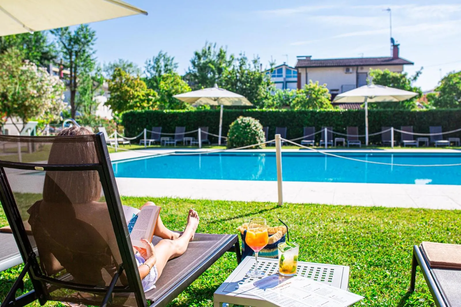 Swimming pool in Hotel La Pergola
