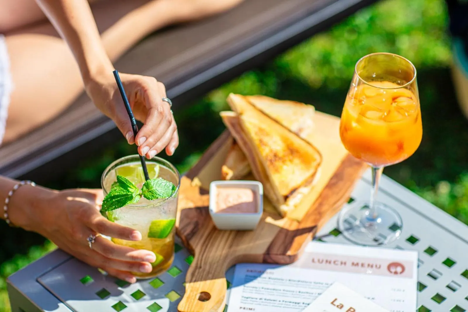 Lunch in Hotel La Pergola