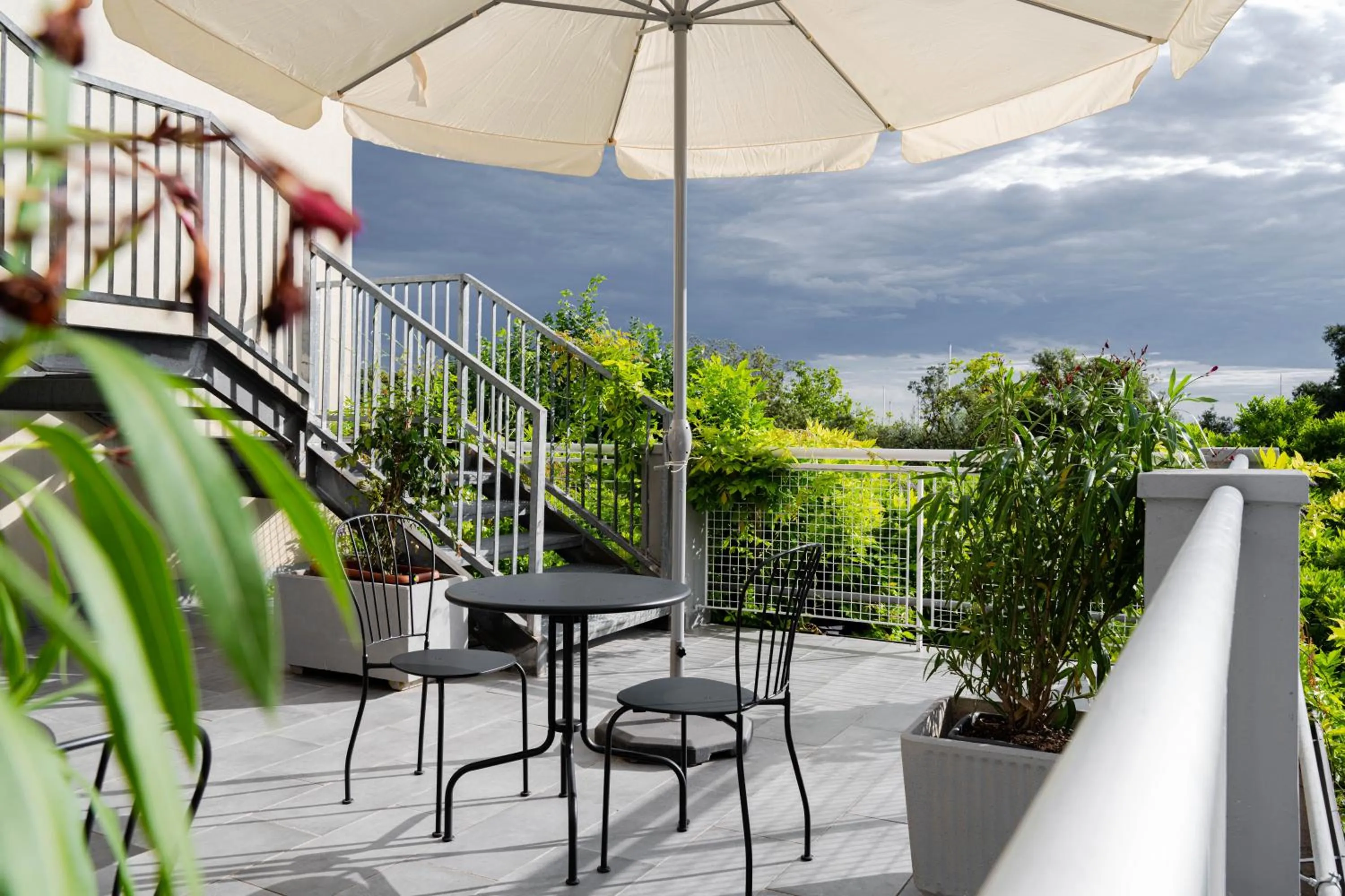 Balcony/Terrace in Hotel Tritone