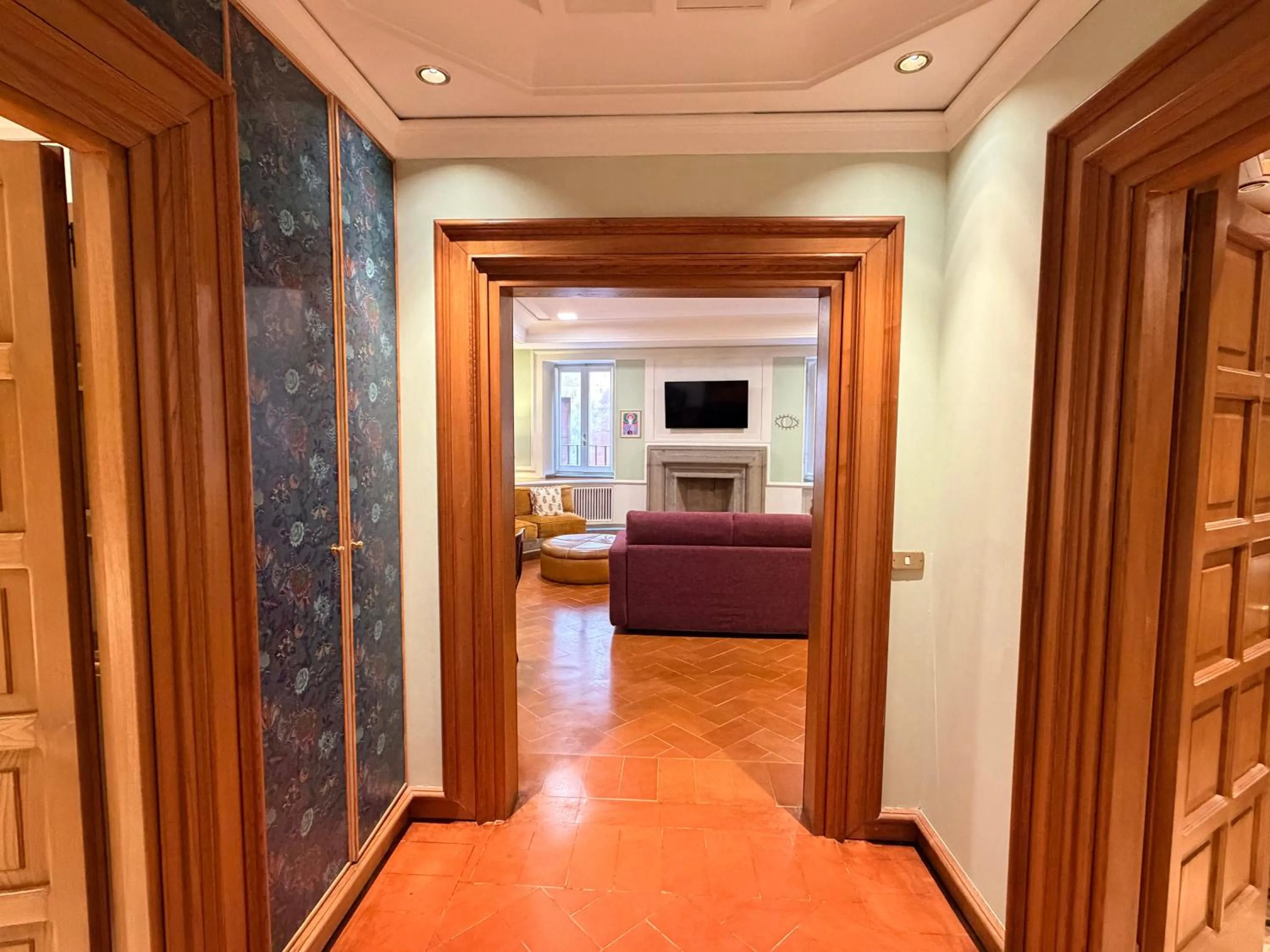 Living room in HiSuiteROME - ApartHotel