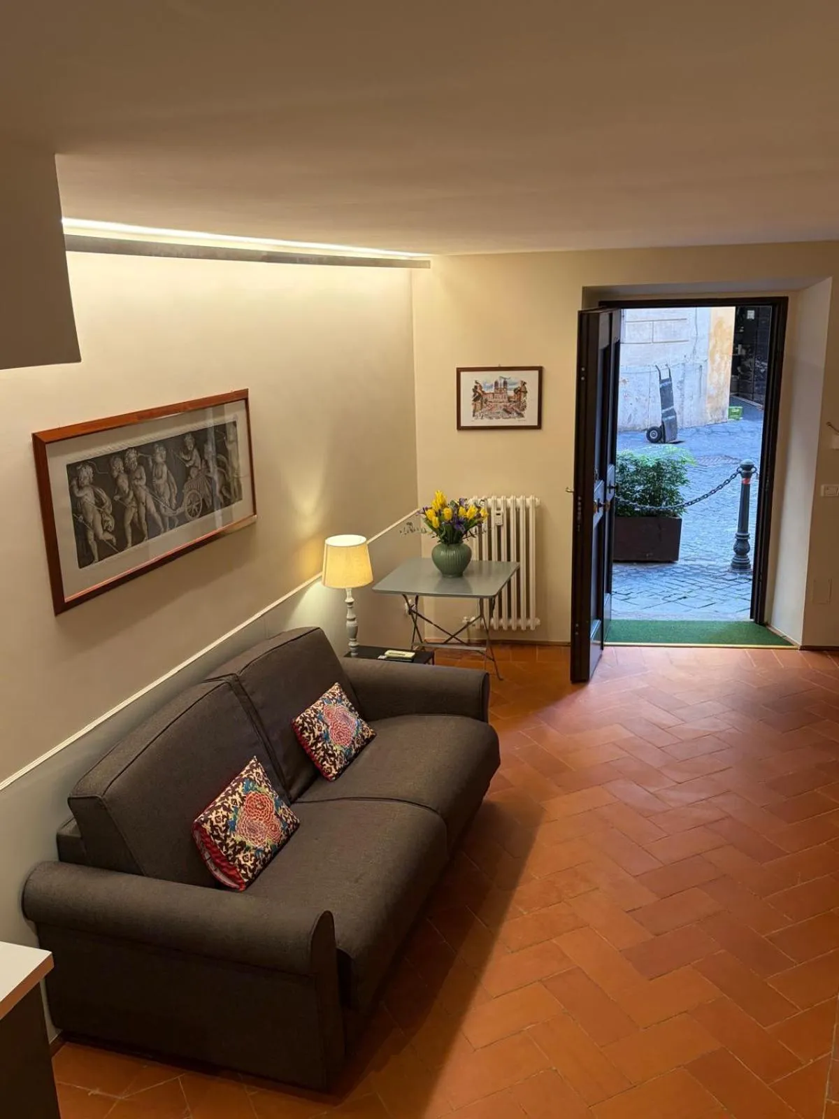 Living room in HiSuiteROME - ApartHotel