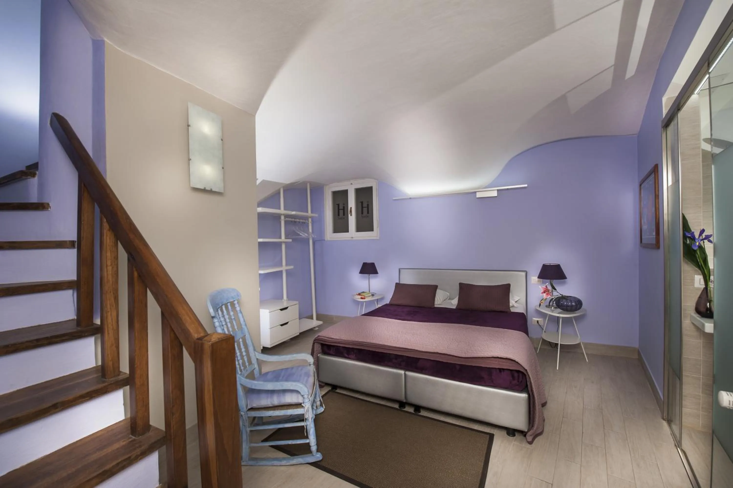 Bedroom, Bed in HiSuiteROME - ApartHotel